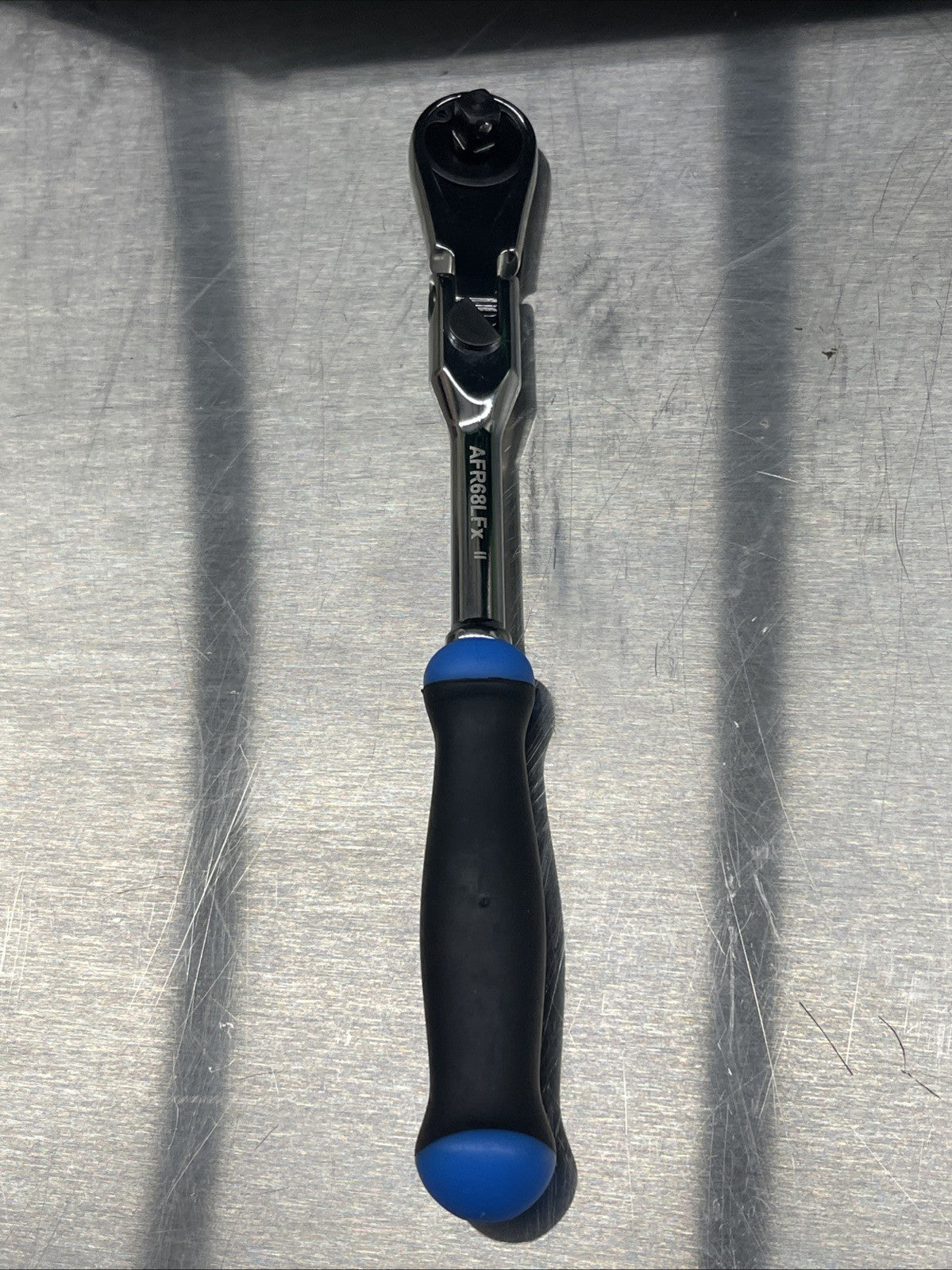NEW! Matco Tools AFR68LFB 1/4” Locking Flex Head Ratchet 7-3/4” Blue