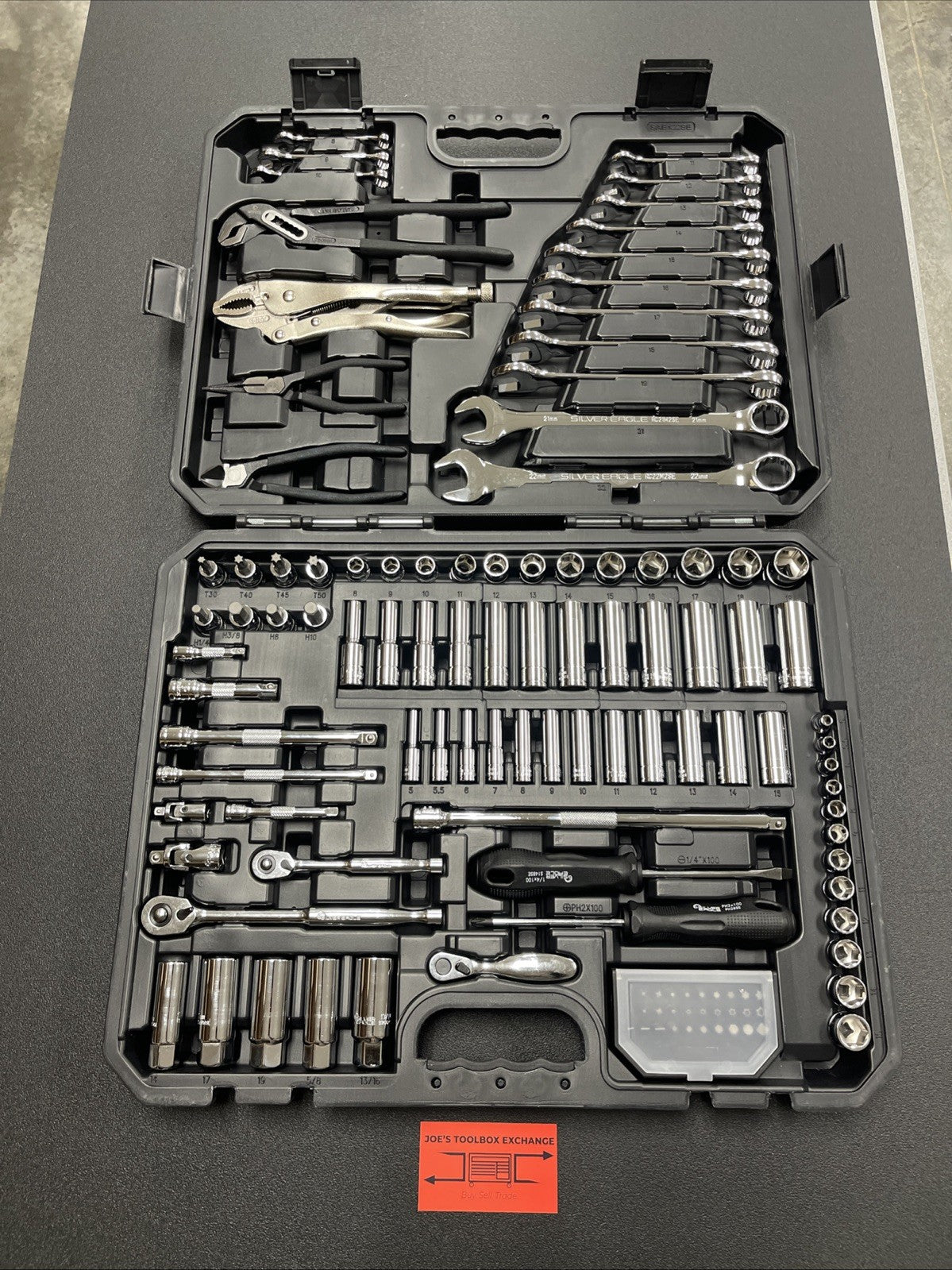 Matco Tools SAB122SE 122 PIECE 1/4" & 3/8" DRIVE SILVER EAGLE® MASTER TOOL SET