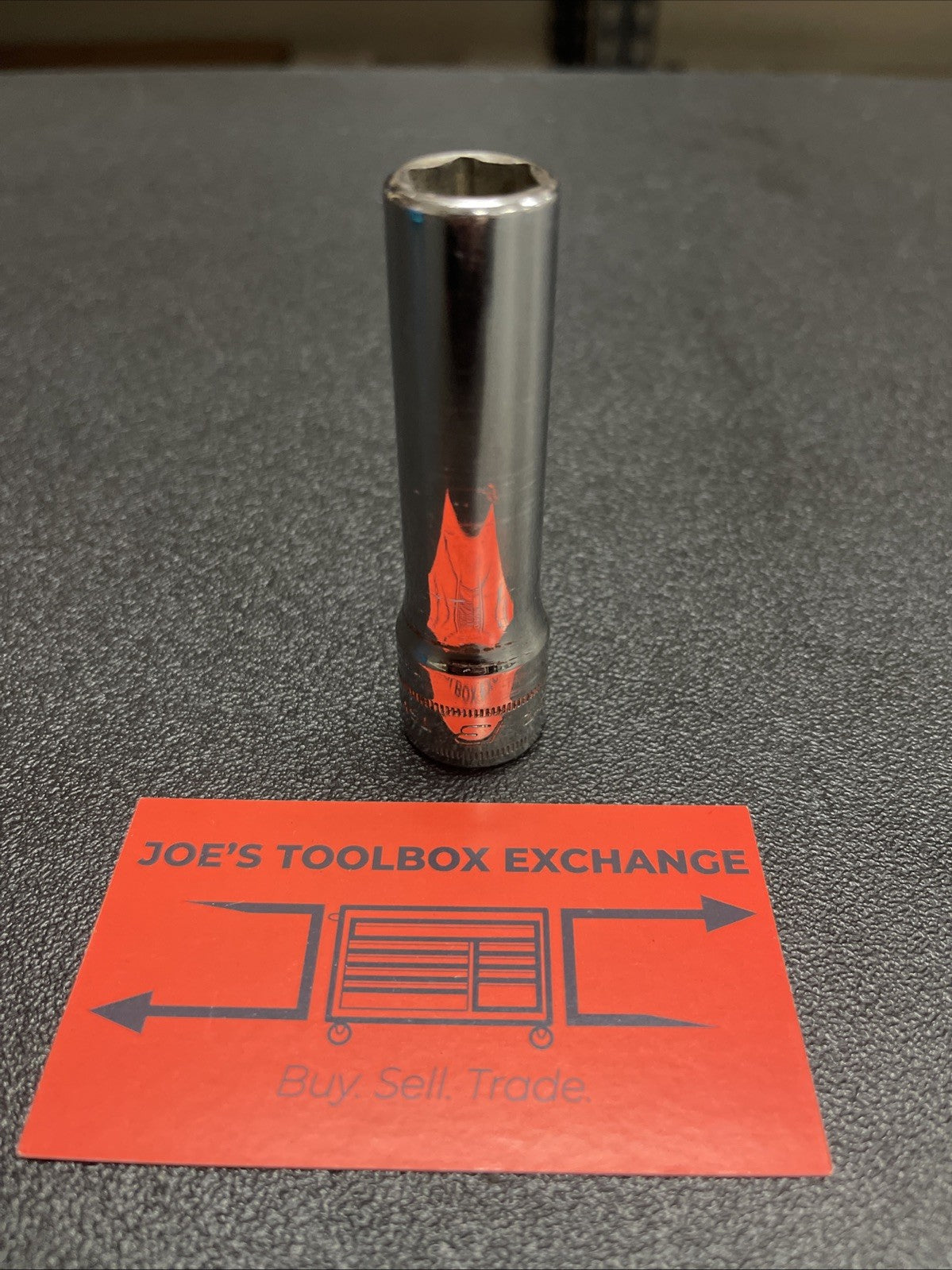 SNAP ON TOOLS USA 1/2" Drive 13mm Metric  6 Point Deep Chrome Socket TSM13A
