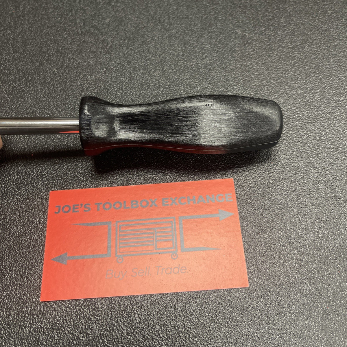 Snap-on Tools USA NEW BLACK Hard Handle 1/4" Standard Shank Driver TM4CSA