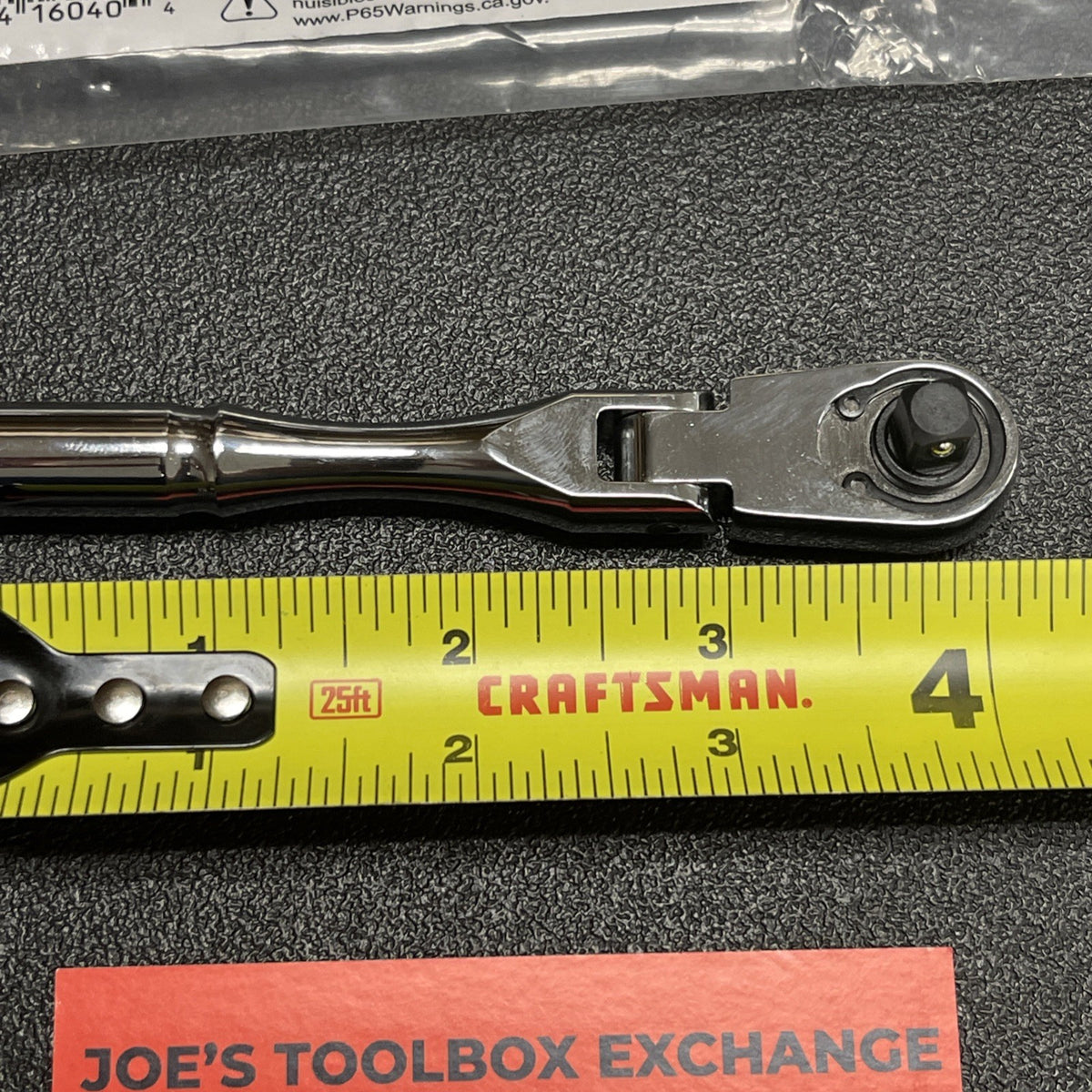 Matco Tools NEW AF372T 1/4” Flex Head Fine Tooth 72 Stubby Ratchet