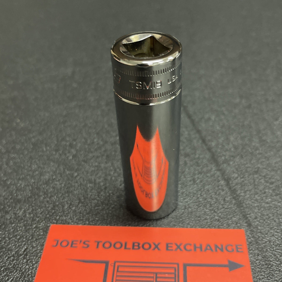 Snap-on Tools USA NEW 1/2" Drive 6-POINT Metric 19mm DEEP Socket TSM19