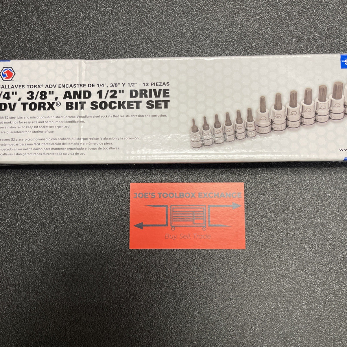 NEW Matco Tools SABCTX13VA 13pc ADV Torx Bit Socket Driver Set, 1/4 3/8 1/2” Dr.
