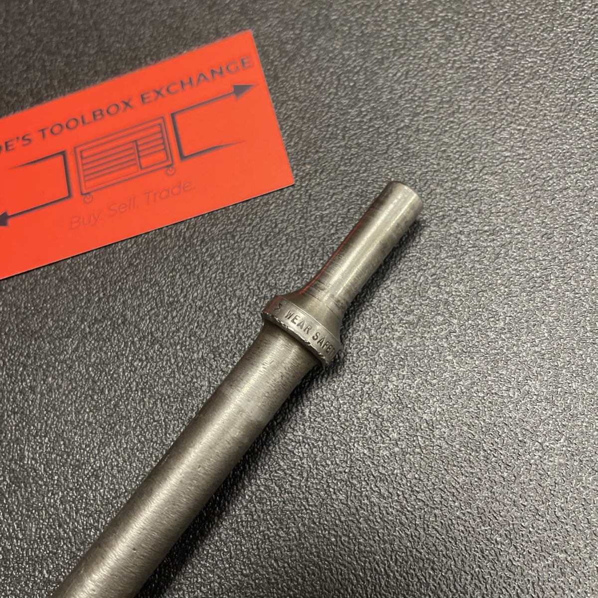 Blue Point Tools EXTRA LONG 17” Air Hammer Bit Set Flat Cold Chisel Punch