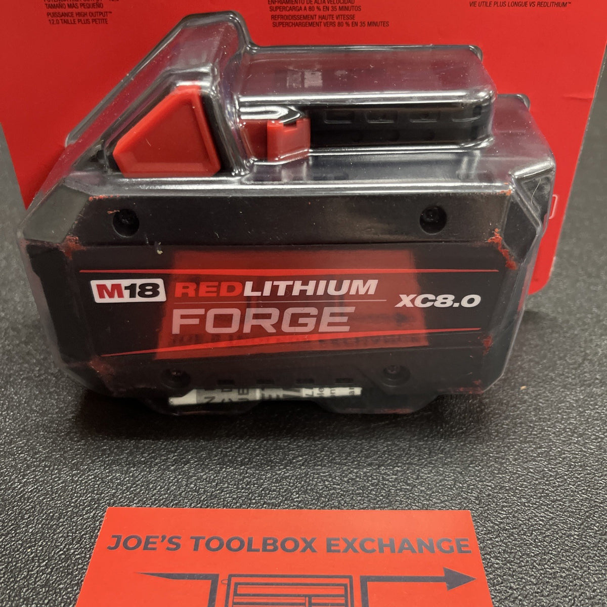 Milwaukee M18 REDLITHIUM FORGE XC 8.0Ah Battery 18V 48-11-1881