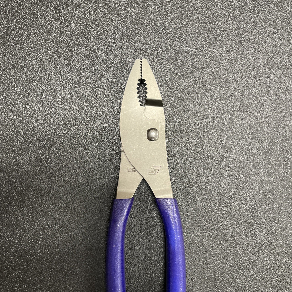 Snap-on Tool USA RARE DARK PURPLE 8" Combination Slip-Joint Pliers 47ACF 47ACFDP