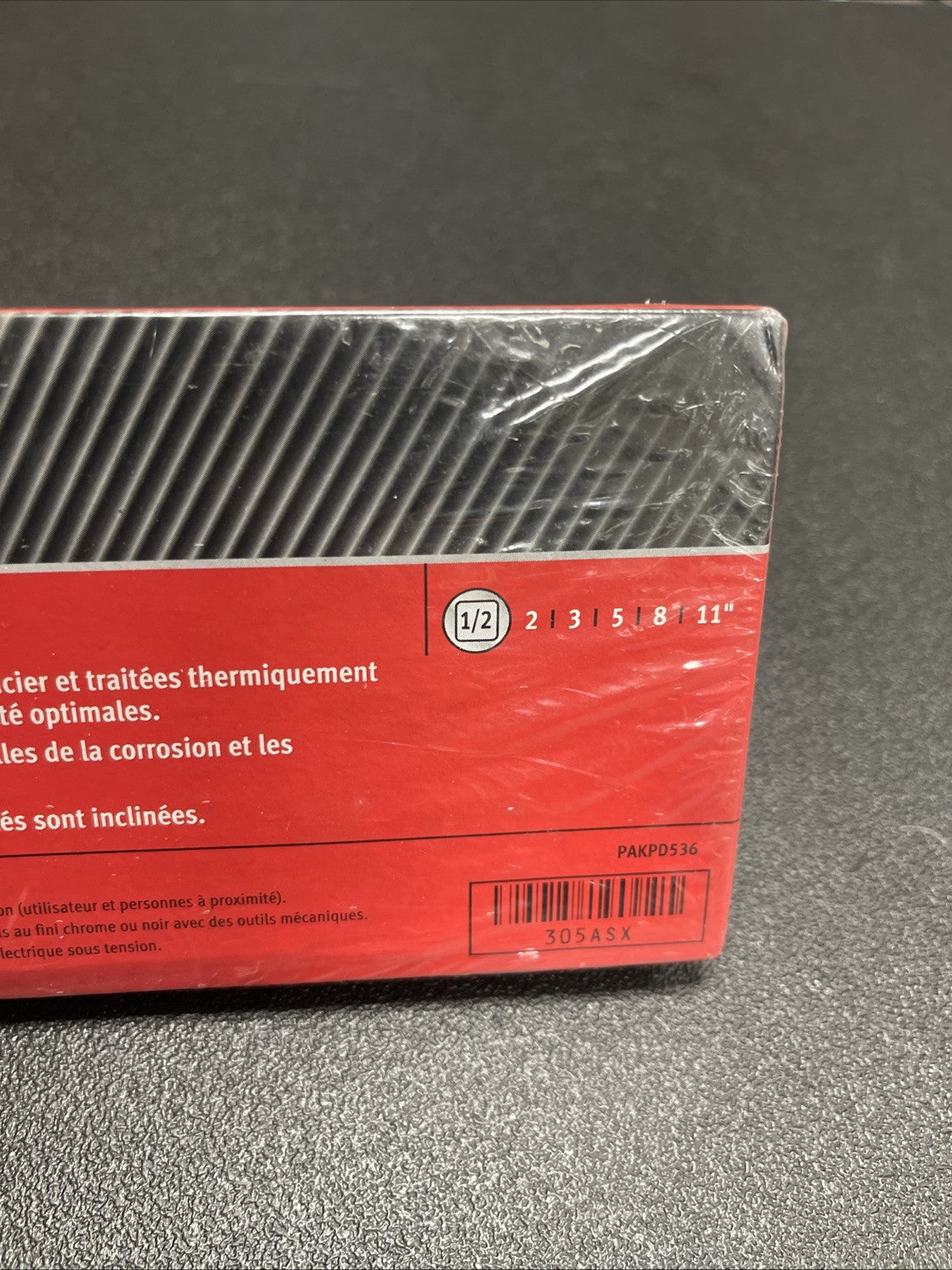 NEW Snap-on™ 1/2" drive 1 1/2" to 11" 5piece Knurled Extension Set 305ASX SEALED