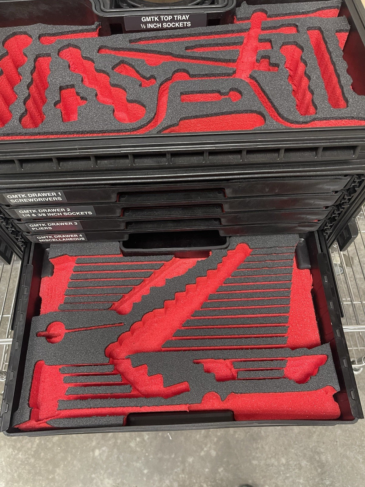Snap-on Tools GMTK 6 Drawer All-Weather Rolling Tool Box  Empty Case Only!
