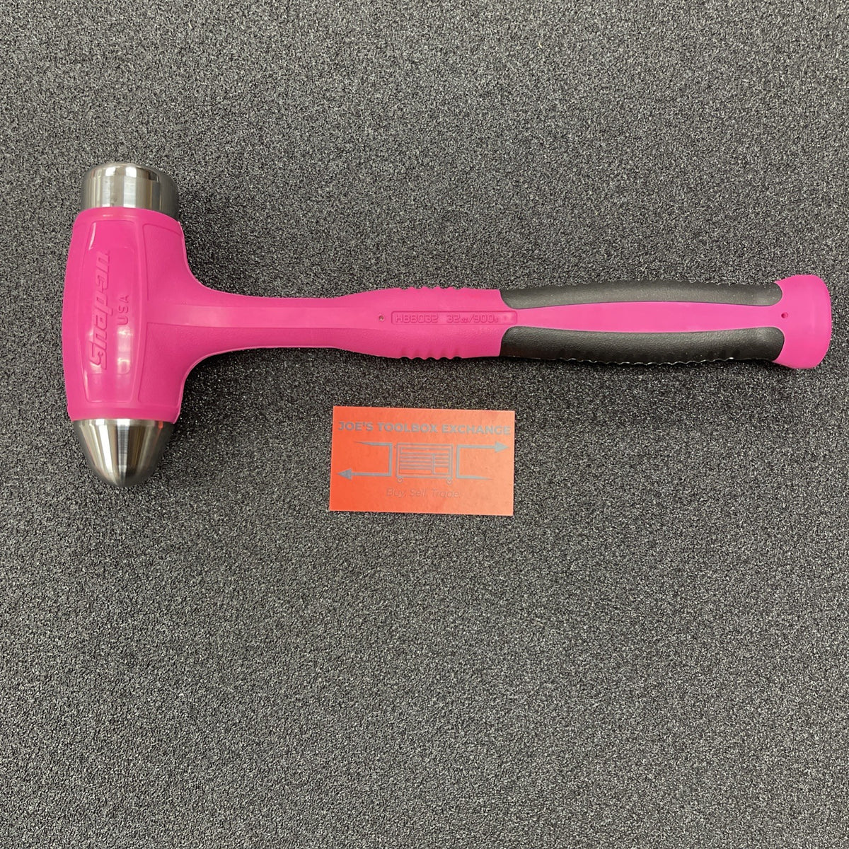 Snap-on Tools USA NEW ELECTRIC PINK 32oz Ball Peen Dead Blow Hammer HBBD32EP
