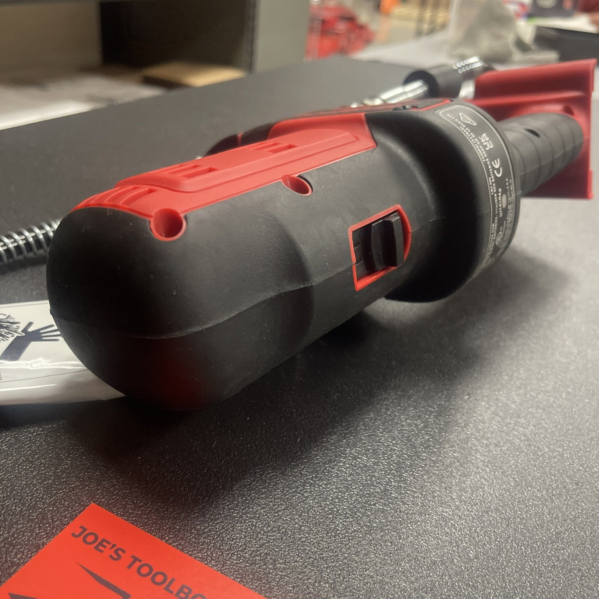 Snap-On Tools CGG8850A 18V Cordless Grease Gun Red, 7500psi