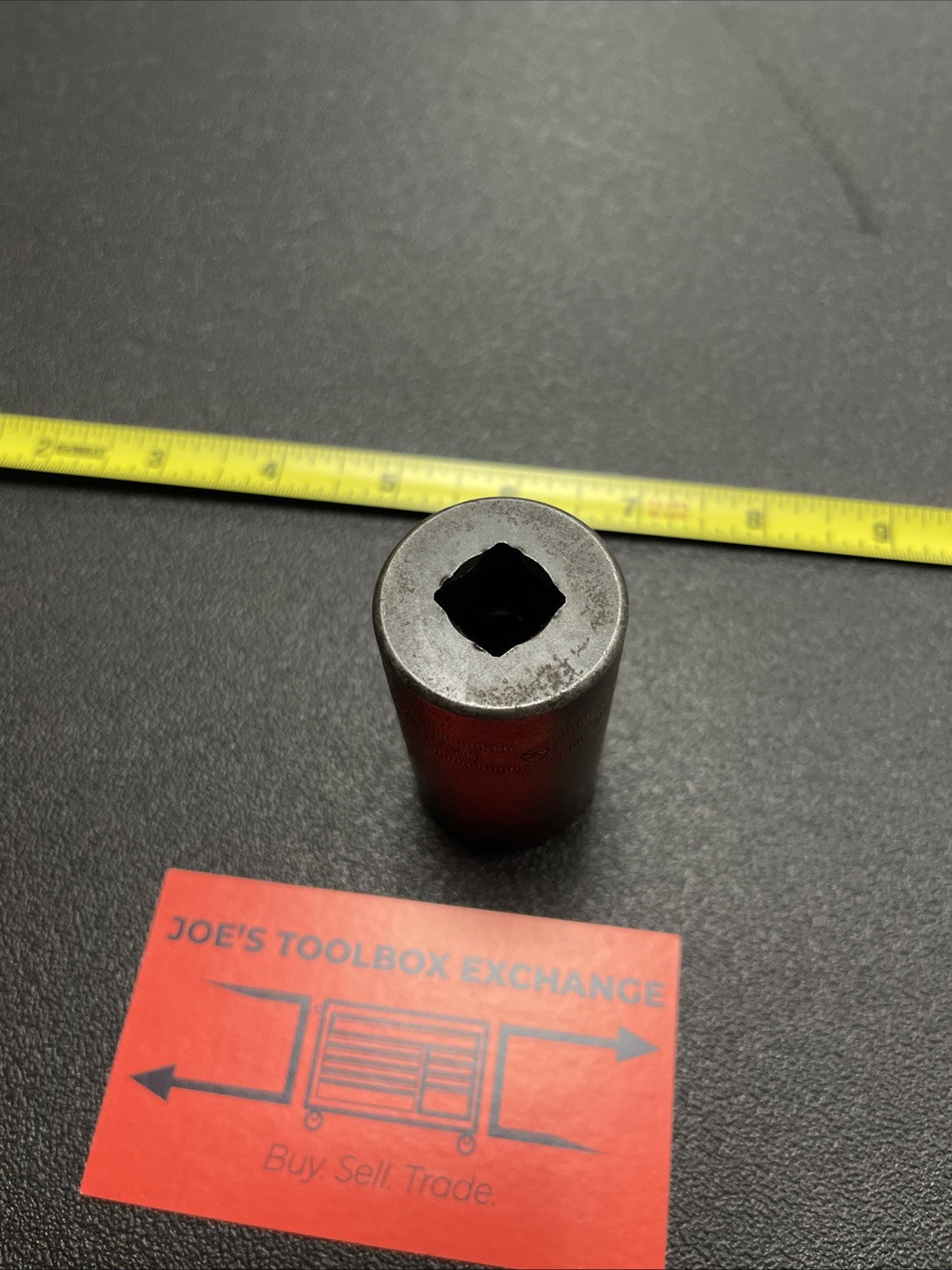 Snap-on Tools 1/2" Drive 6-POINT Metric 23mm SEMI-DEEP Impact Socket IMMS230