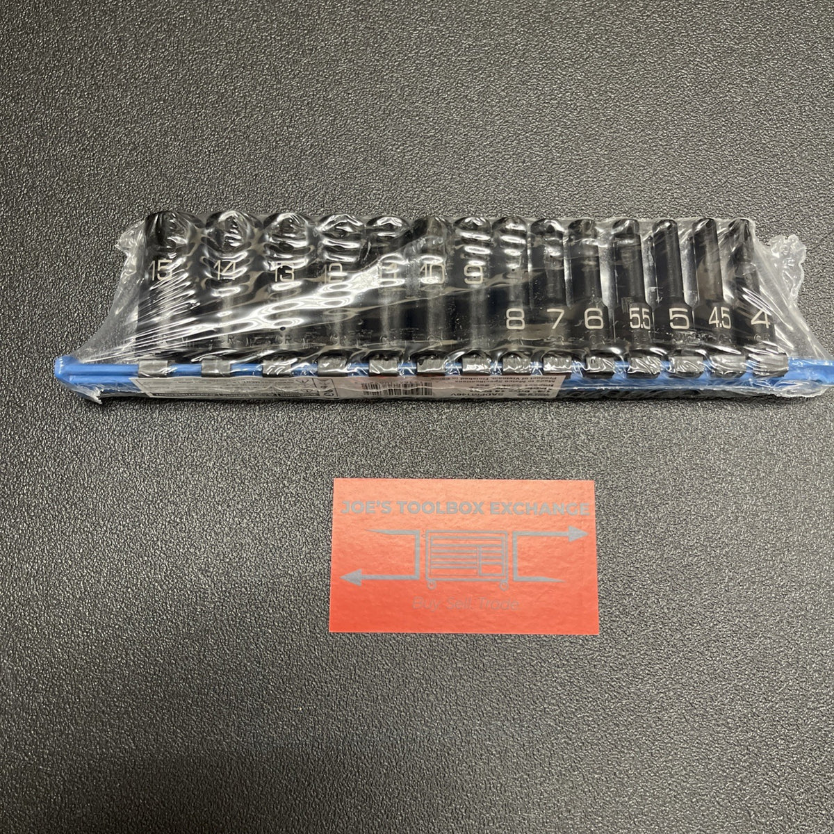 Matco Tools NEW SADPM146V 1/4" Drive Deep Impact Socket Set 4mm-15mm