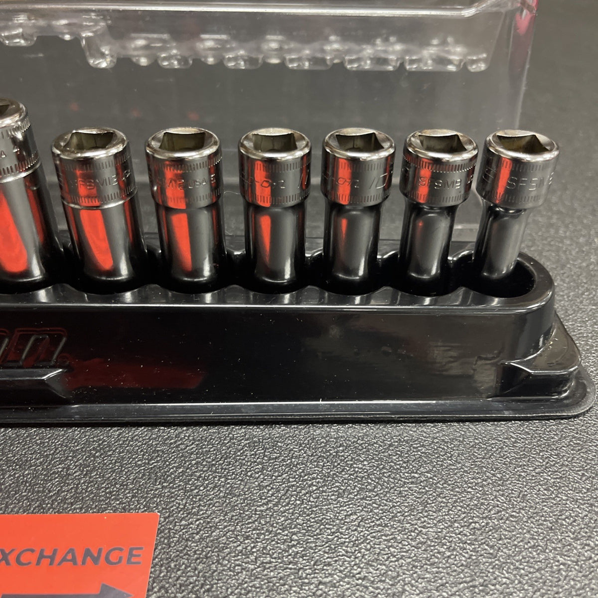 Snap-on MINT! 212SFSMY 12 Piece Metric Deep Socket Set