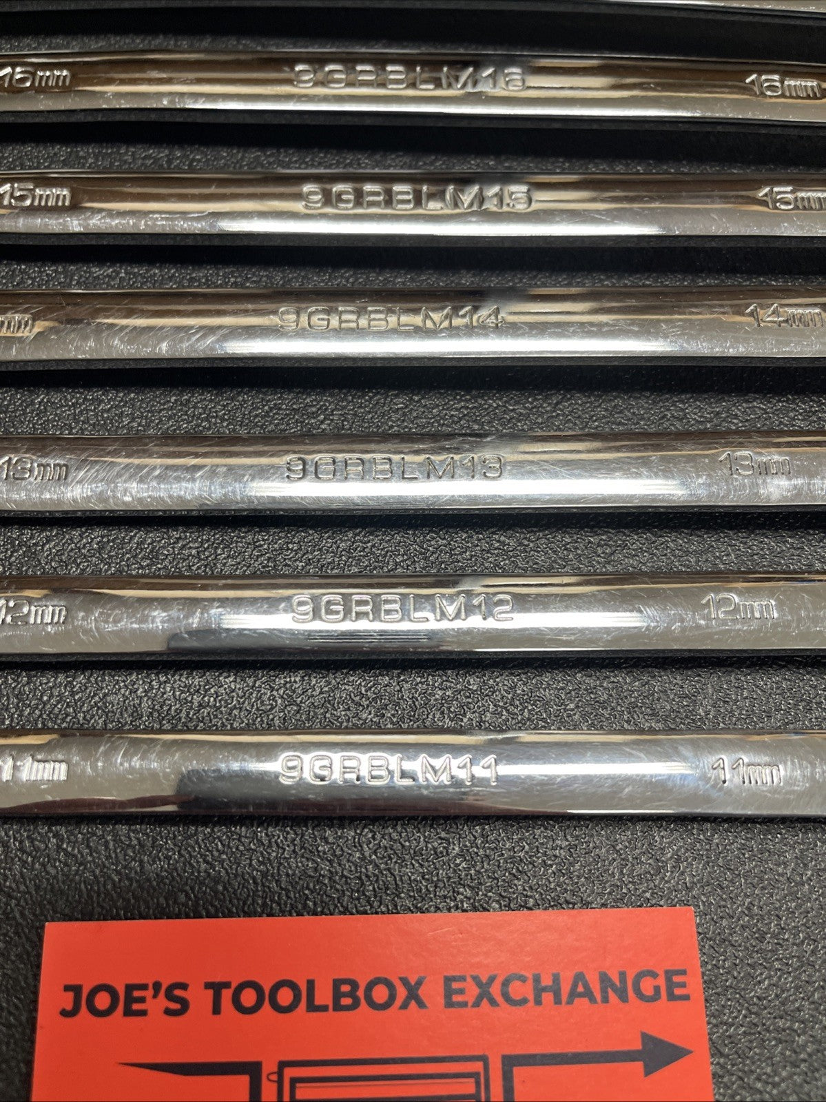 Matco GRBLM 10 Piece Metric Ratcheting Double Box Wrench Set 11MM- 19MM
