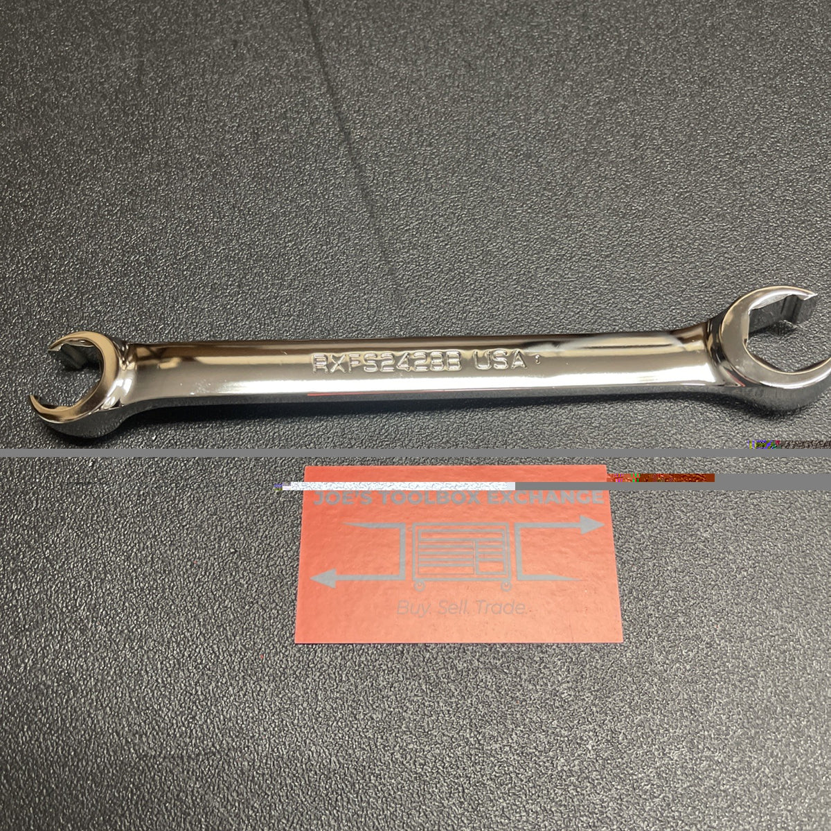 Snap-On Tools USA NEW 3/4" 7/8" SAE Double Flare Nut 6pt Line Wrench RXFS2428B