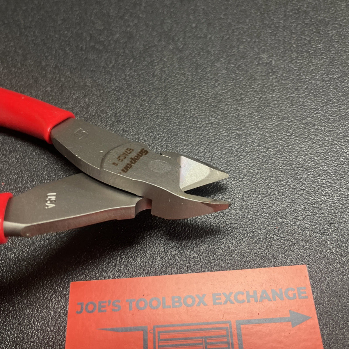 Snap-on Tools USA NEW RED Soft Grip 7" Diagonal Cutter Pliers 87ACF