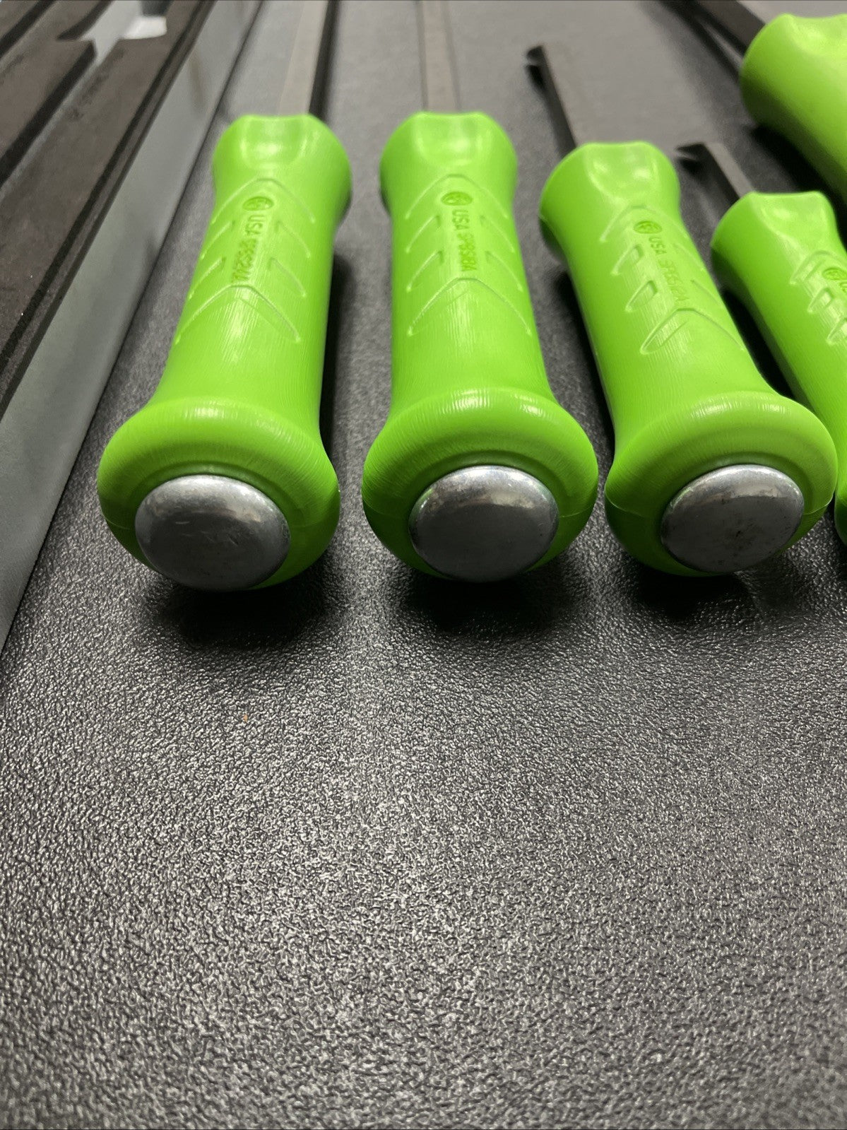 Snap-on USA 5-Piece Green Striking Prybar & Chisel Foam Set SPBSDC705DTFG