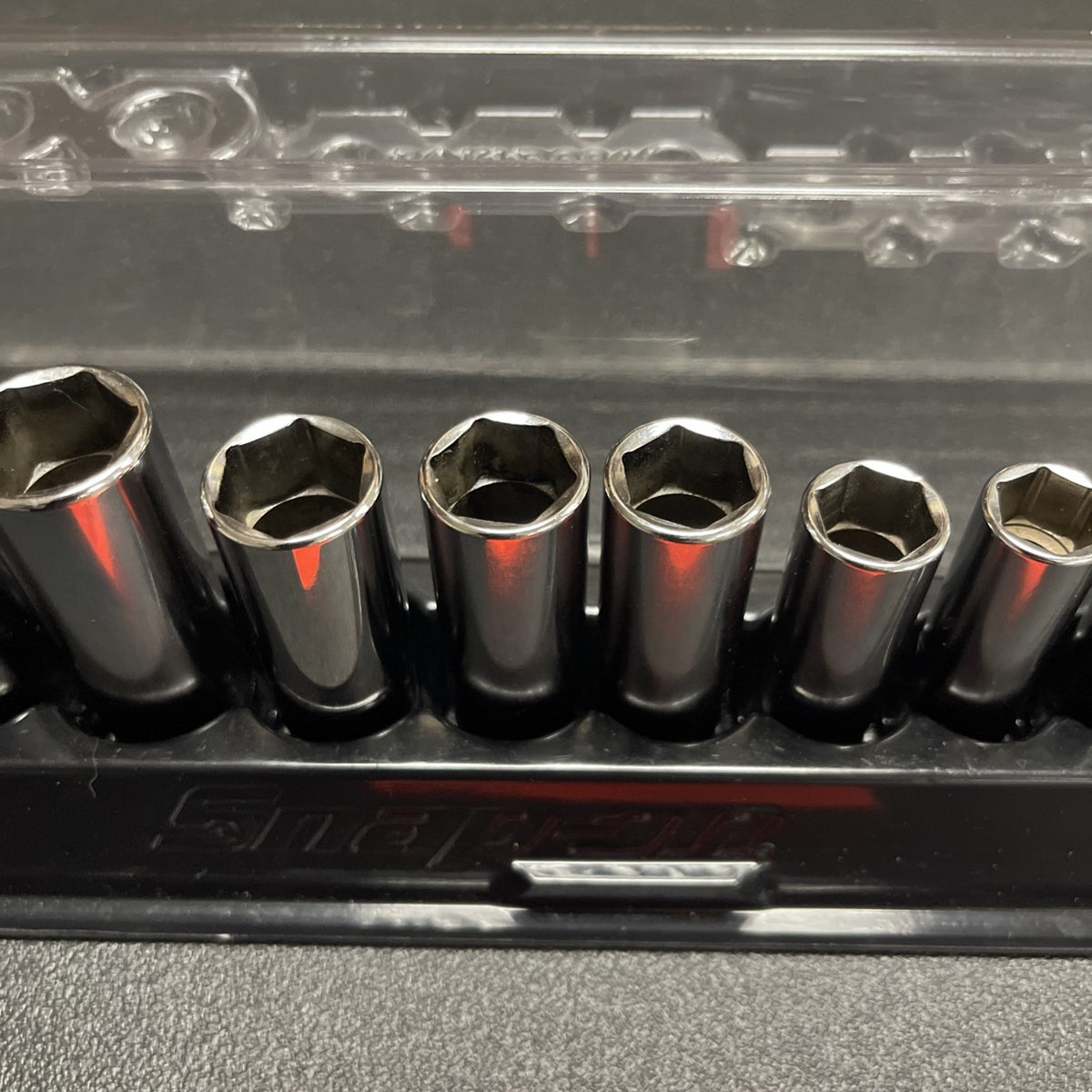 Snap-on MINT! 212SFSMY 12 Piece Metric Deep Socket Set