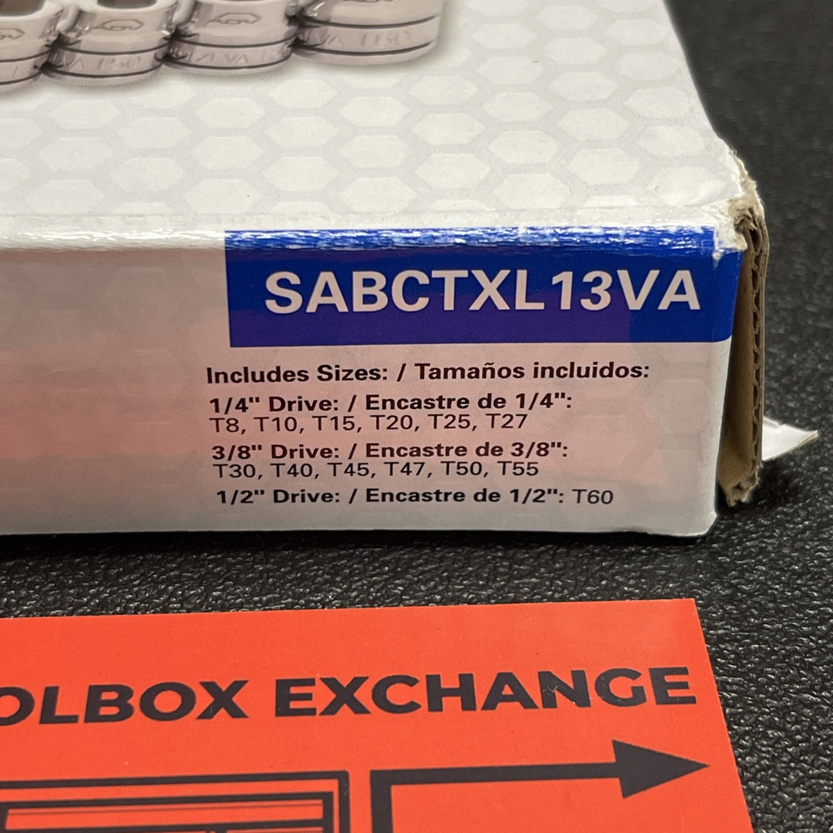 Matco Tools 13 Pc ADV Long Torx Bit Socket Set 1/4", 3/8", & 1/2" SABCTXL13VA
