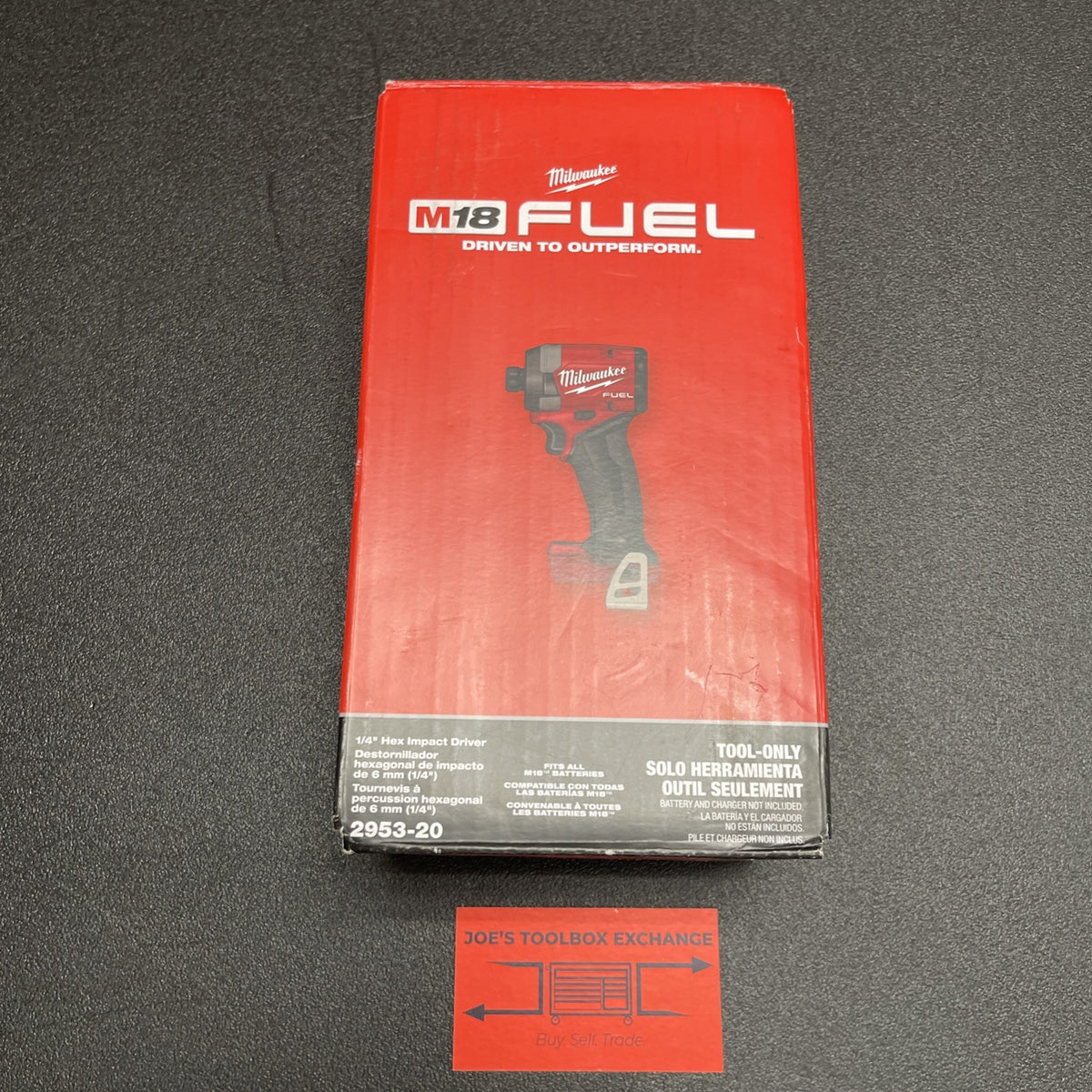 Milwaukee 2953-20 FUEL 18V Li-Ion Brushless Cordless 1/4" Hex Impact Driver 4GEN