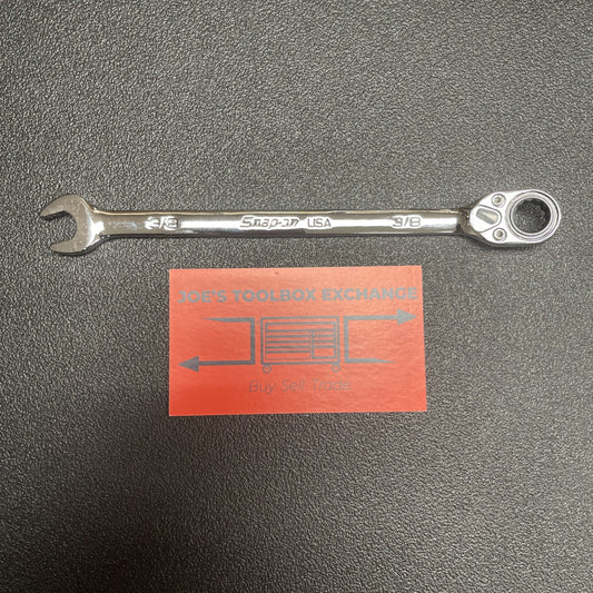 Snap-on Tools NEW 3/8" Reversible Flank Drive Plus Ratcheting Wrench SOXRR12A
