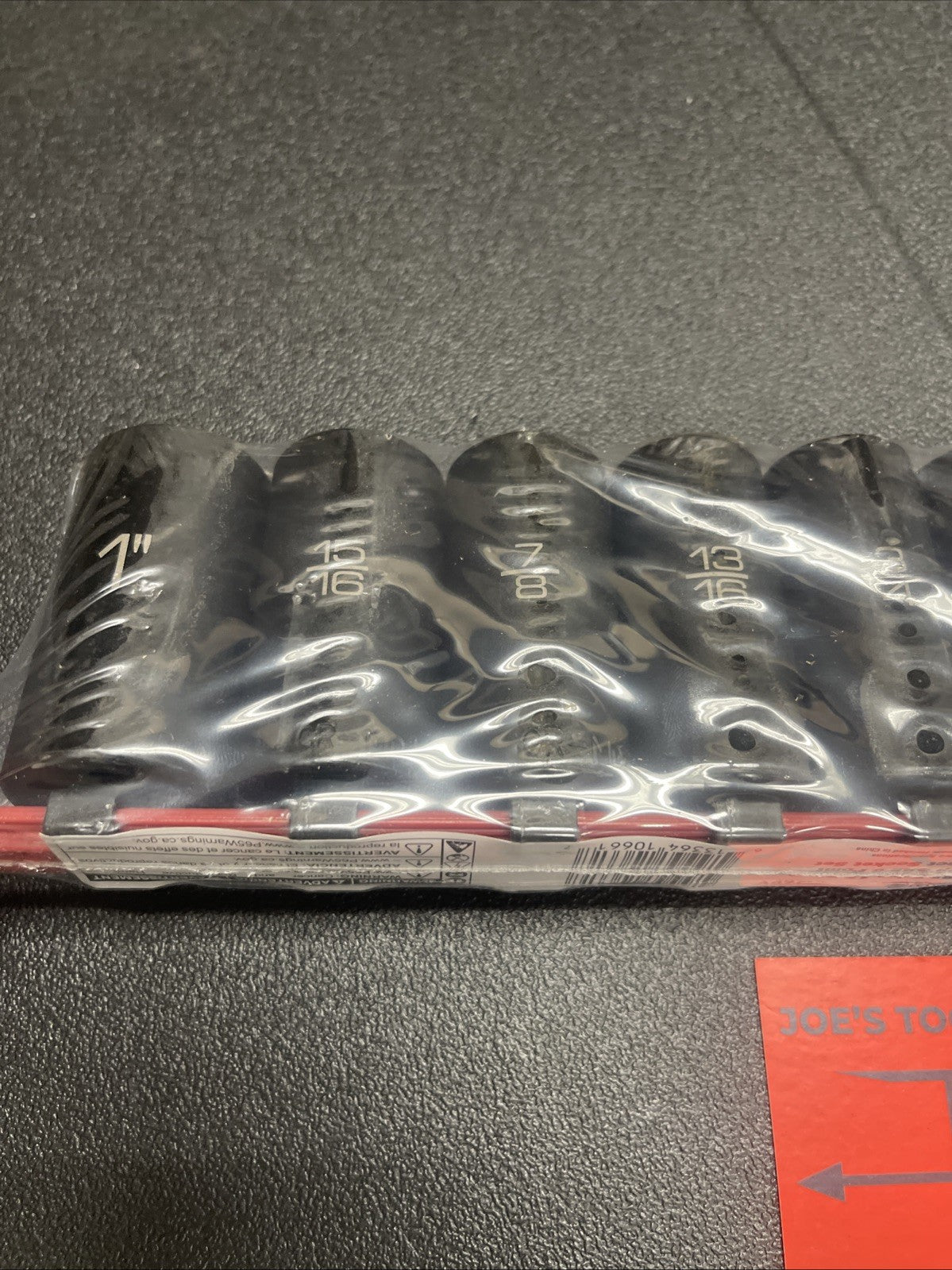 Matco Tools 12pc 3/8” Drive SAE 6pt Deep Impact Socket Set - SBDP126V