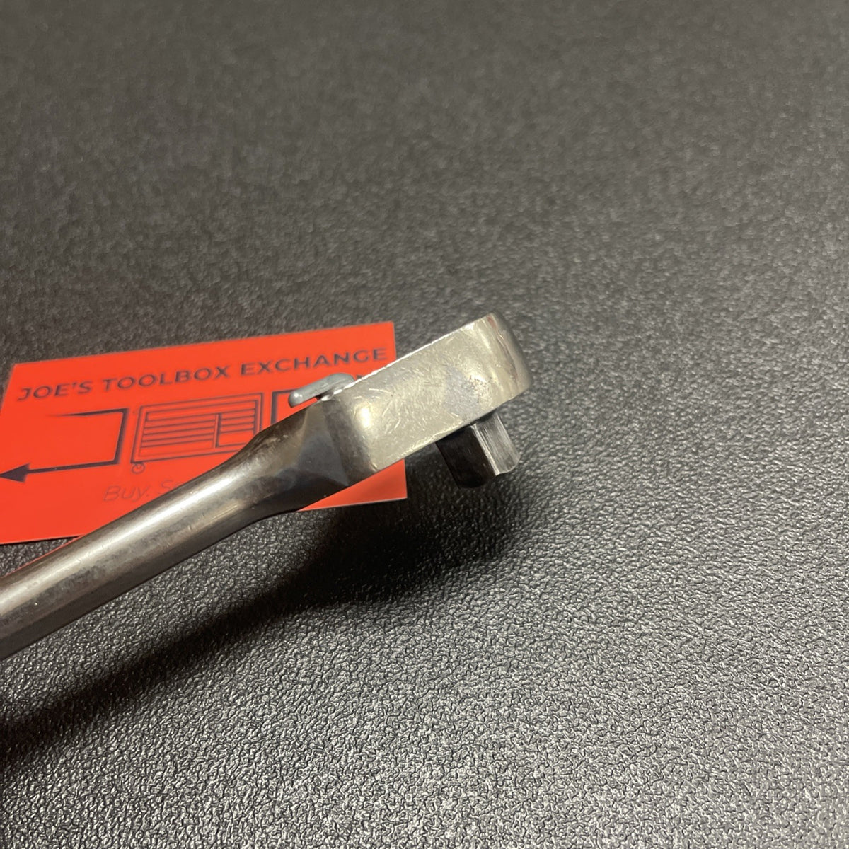 Snap-On F936 3/8" Drive Chrome Handle Fixed-Head Ratchet  USA