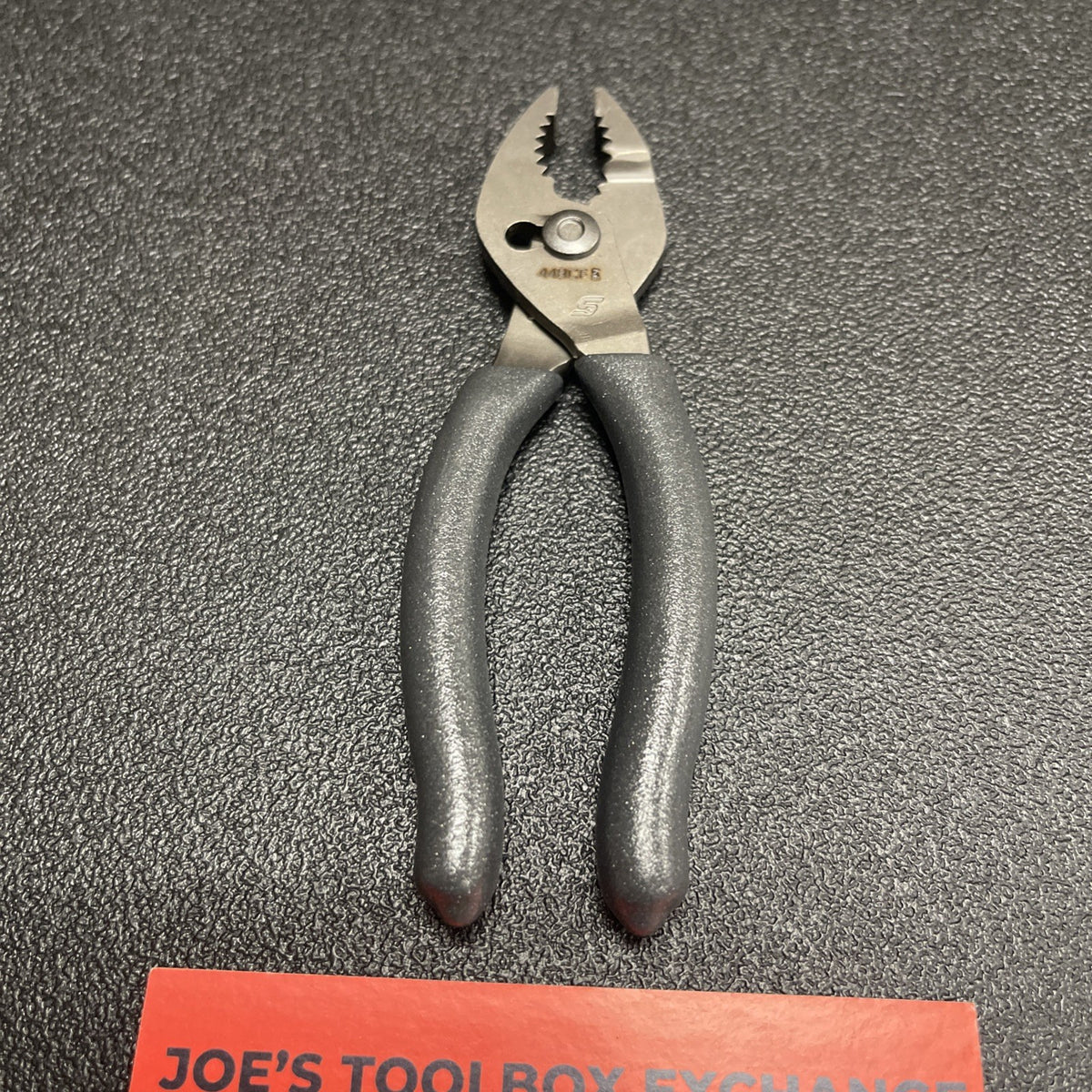 Snap-on Tools NEW DARK TITANIUM 4" Soft Grip Mini Combo Slip Joint Pliers 44BCF