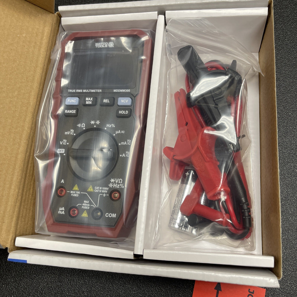 Matco Tools NEW MDDMM300 1000V True RMS AC/DC Multimeter
