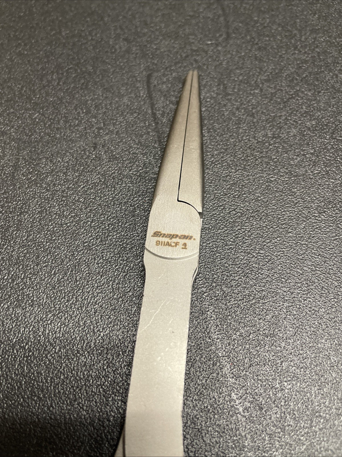 Snap-On Tools USA NEW BLACK Soft Grip 11" Talon Grip Needle Nose Pliers 911ACFBK
