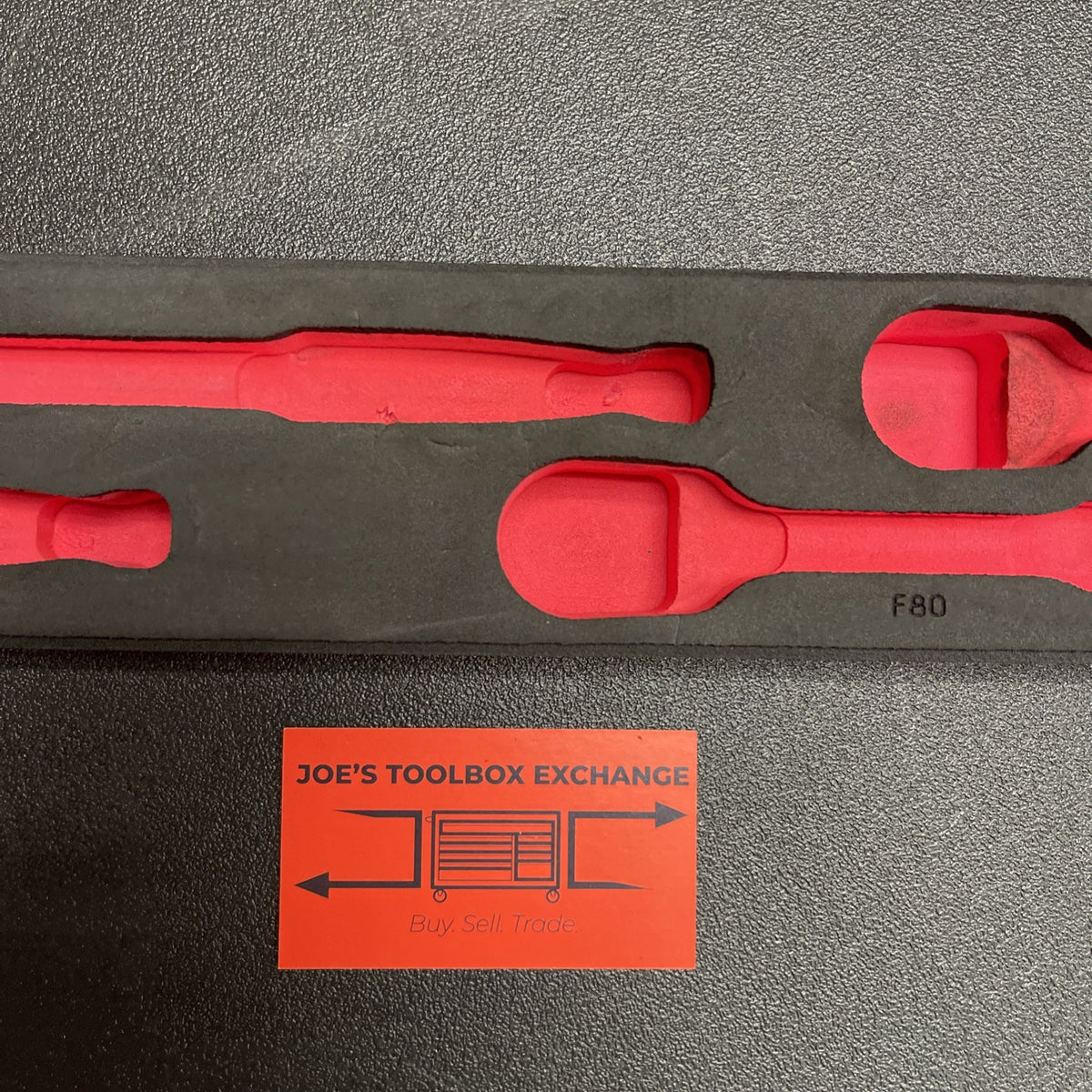 Snap-On fm204rt01b foam only for fk80, f80, fl80, fll80 red no tools