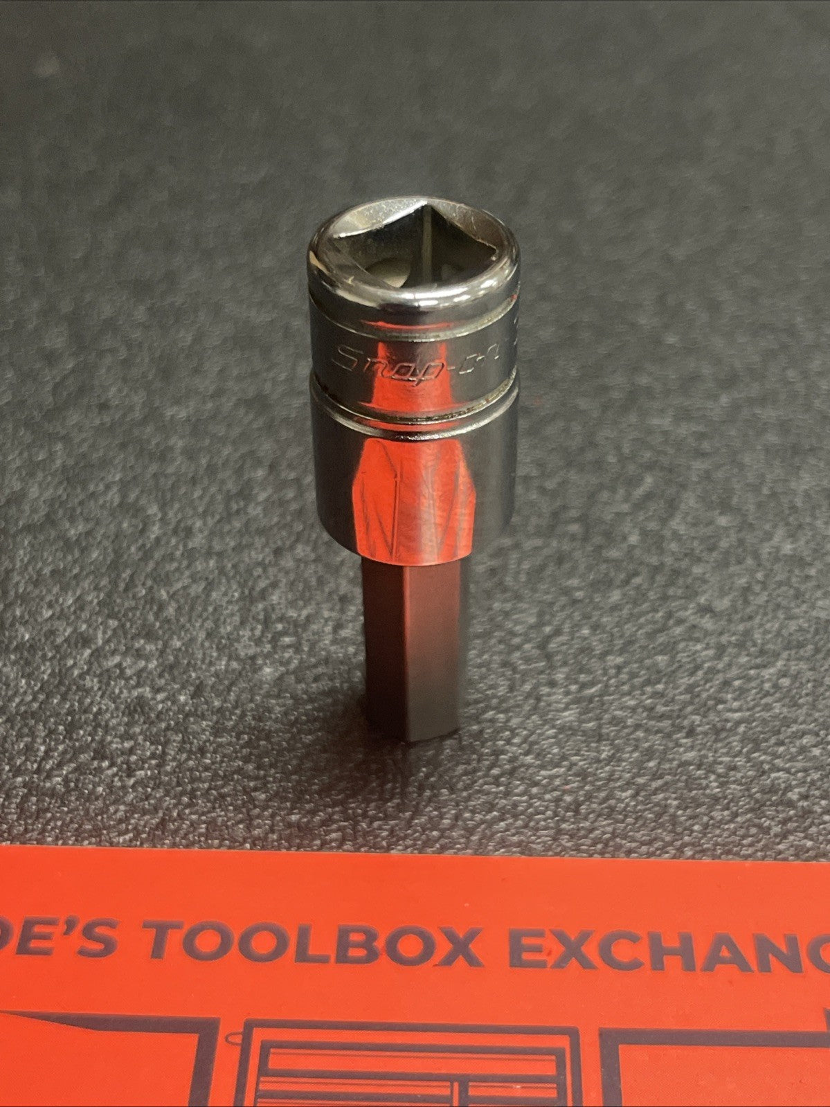 Snap-On Tools USA NEW 3/8" Drive 3/8" SAE Standard Hex Bit Chrome Socket FA12E