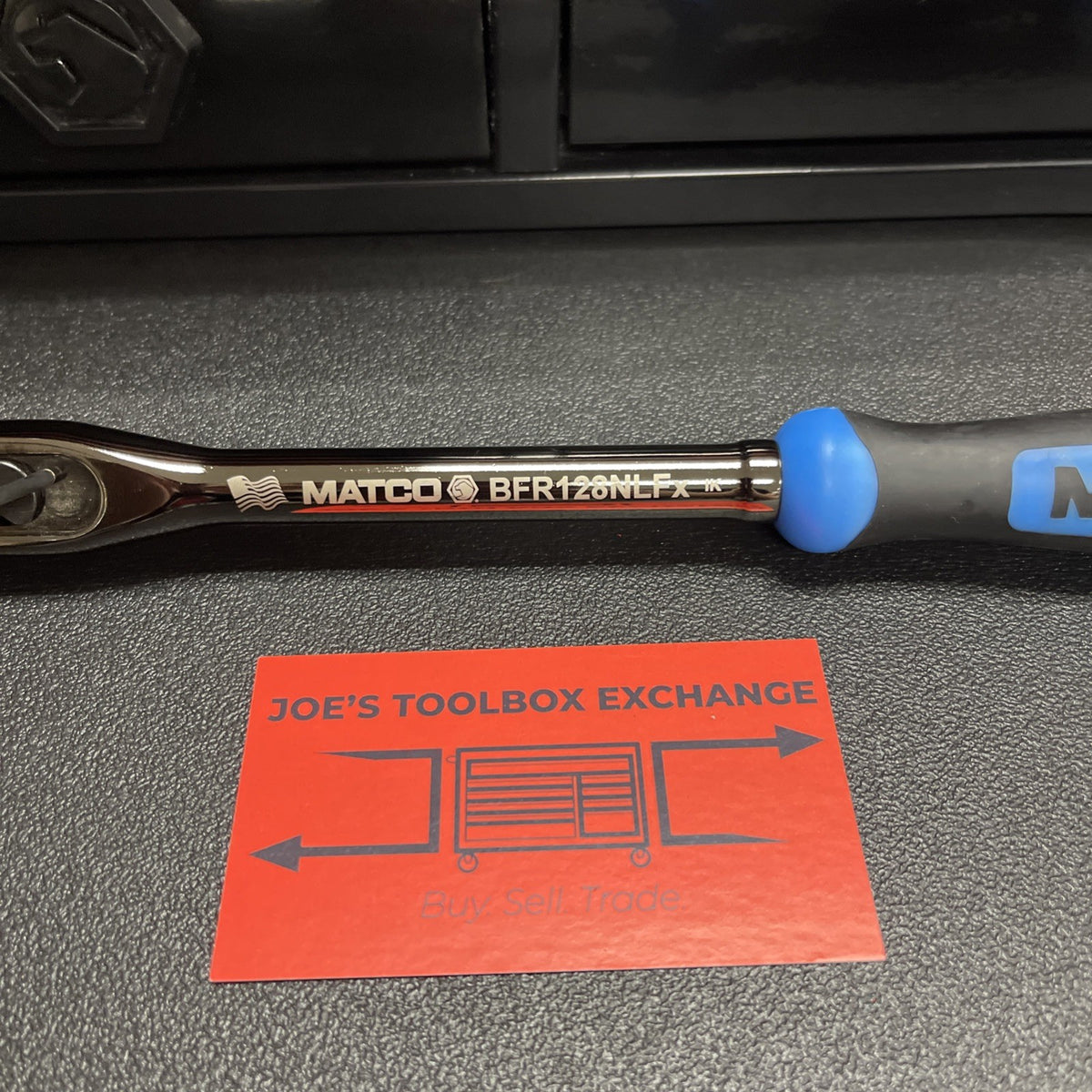 Matco NEW 3/8” Dr. Flex Head Ratchet BFR128NLFx BFR128NLFB BLUE 12-1/2” 88