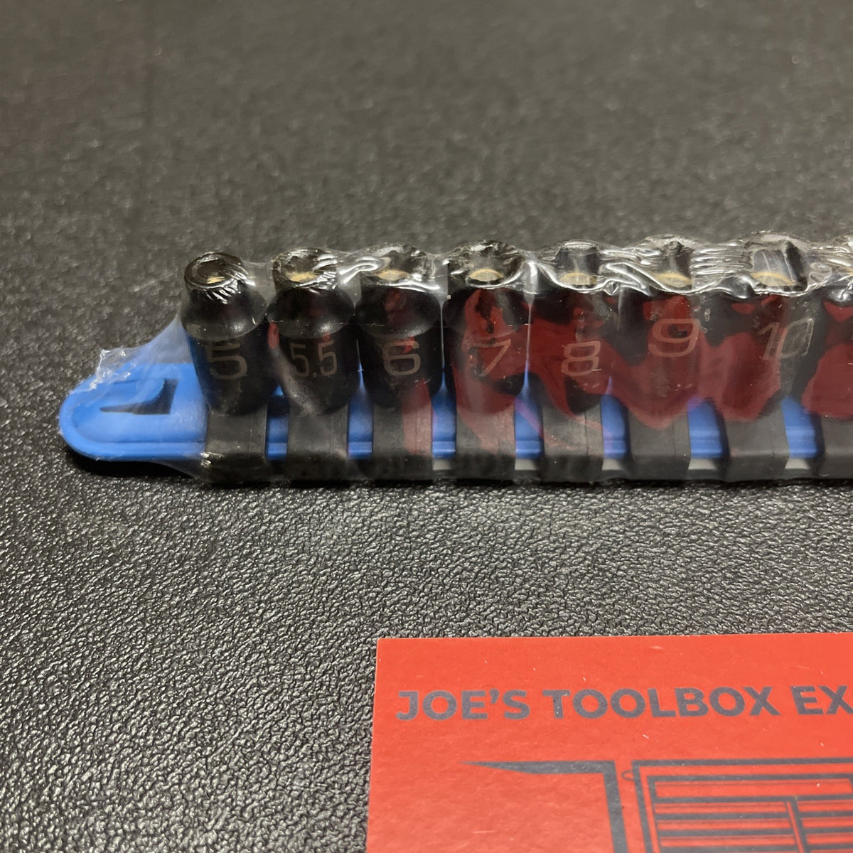 Matco Tools NEW SAMPM126V 1/4" Metric 6-Point Magnetic Impact Socket Set