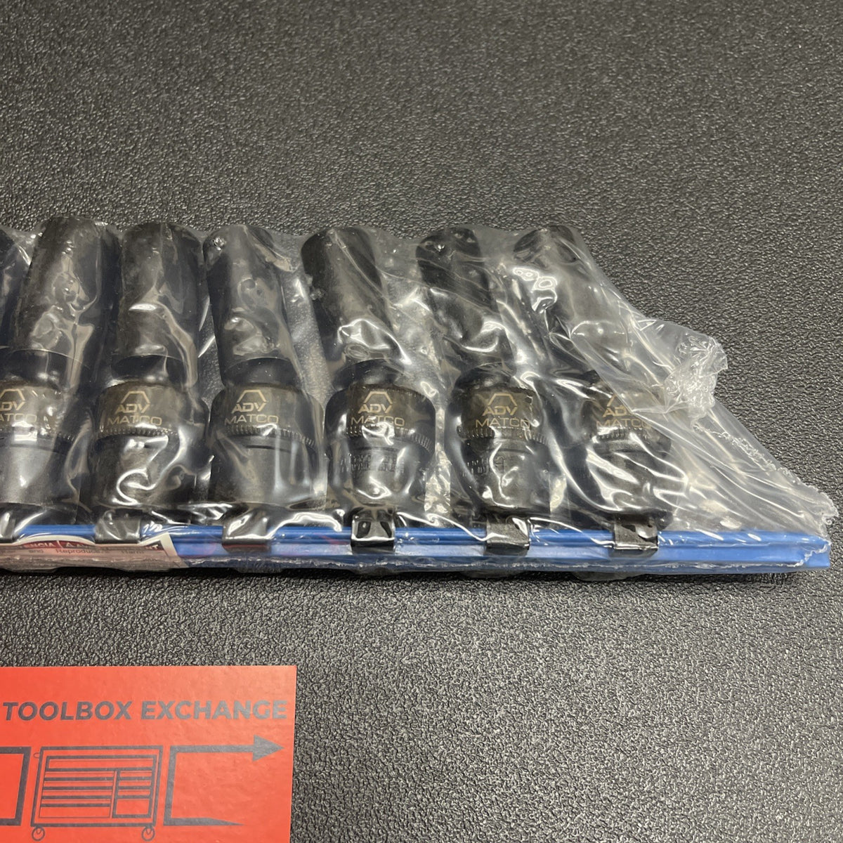 Matco Tools SBDUPM106V 10pc 3/8" Dr Metric 6 Pt ADV Swivel Impact Socket Set