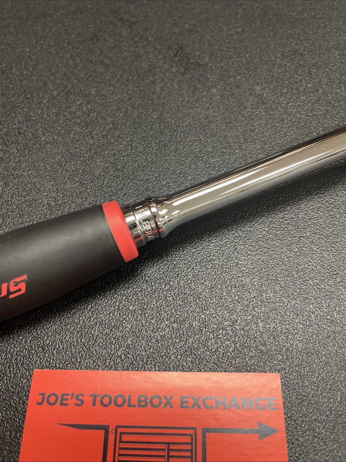 Snap-on Tools USA NEW RED 3/8" Soft Grip Long Multi-Position Ratchet FHL80MP