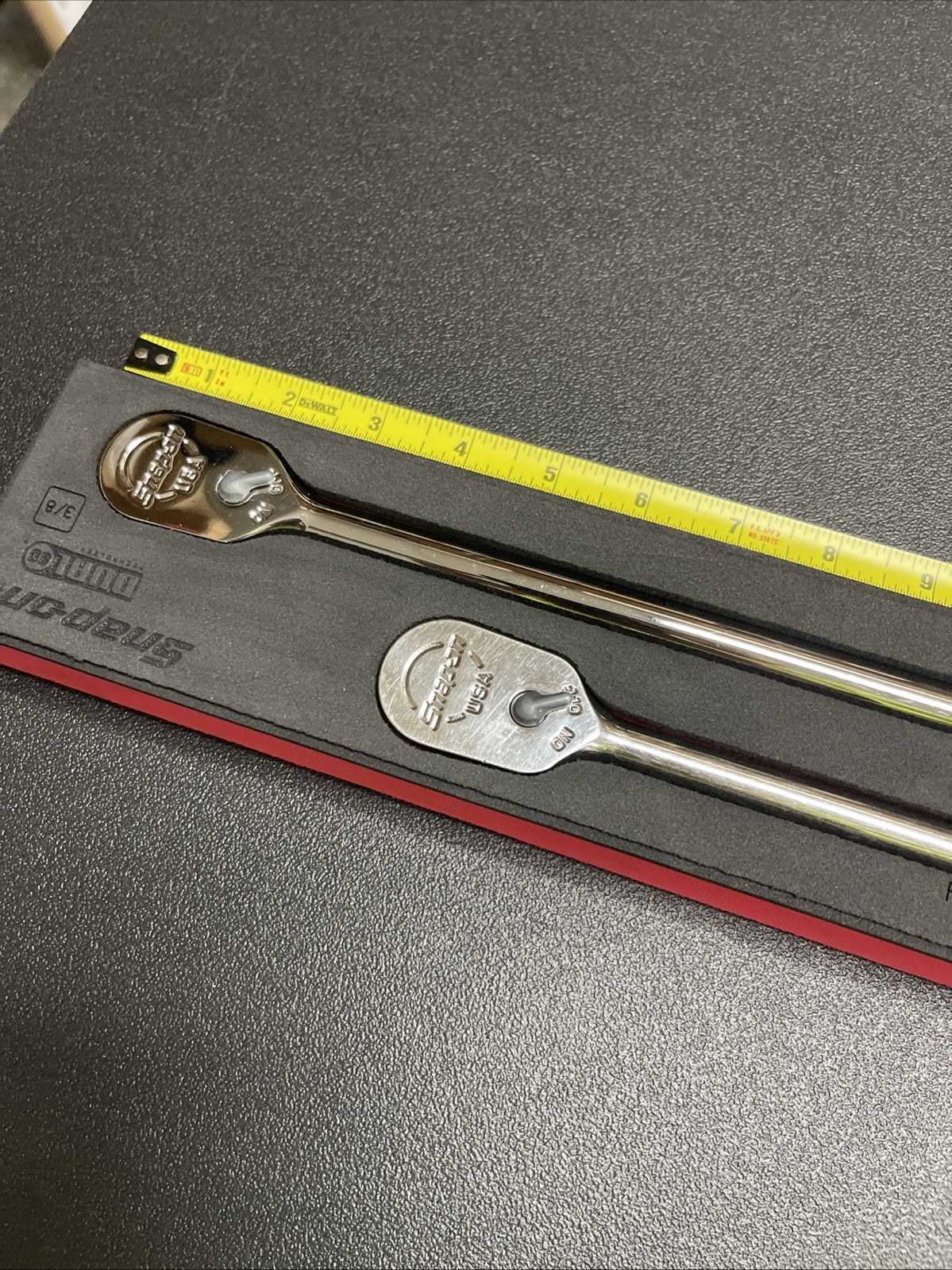 Snap-on 204RT01FR 3/8" Drive Ratchet Set Pro-fi Red FK80 F80 FL80 FLL80