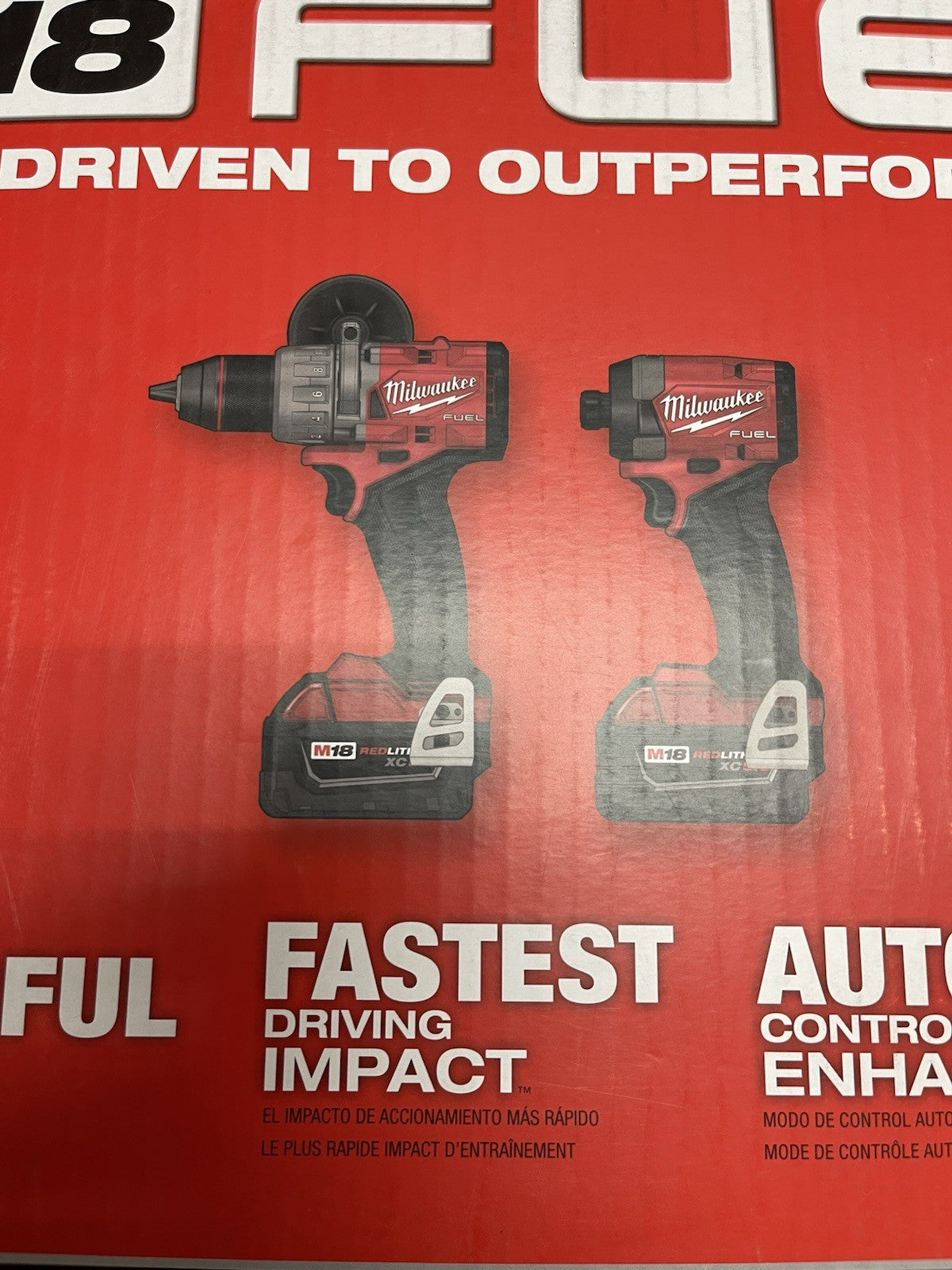 Milwaukee M18 FUEL 18V Lithium-Ion Brushless Hammer Drill and Impact Driver NEW!