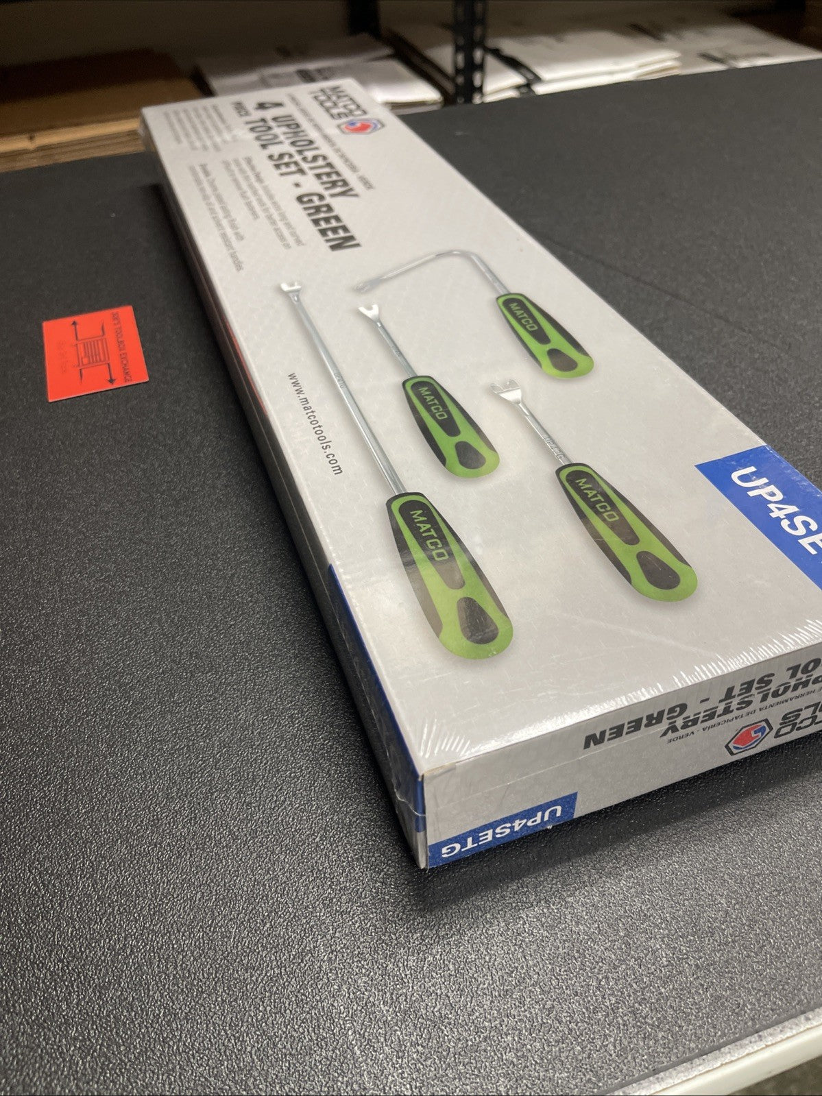 NEW Matco Tools 4-Piece Upholstery Tool Set - UP4SET - UPSETG Green