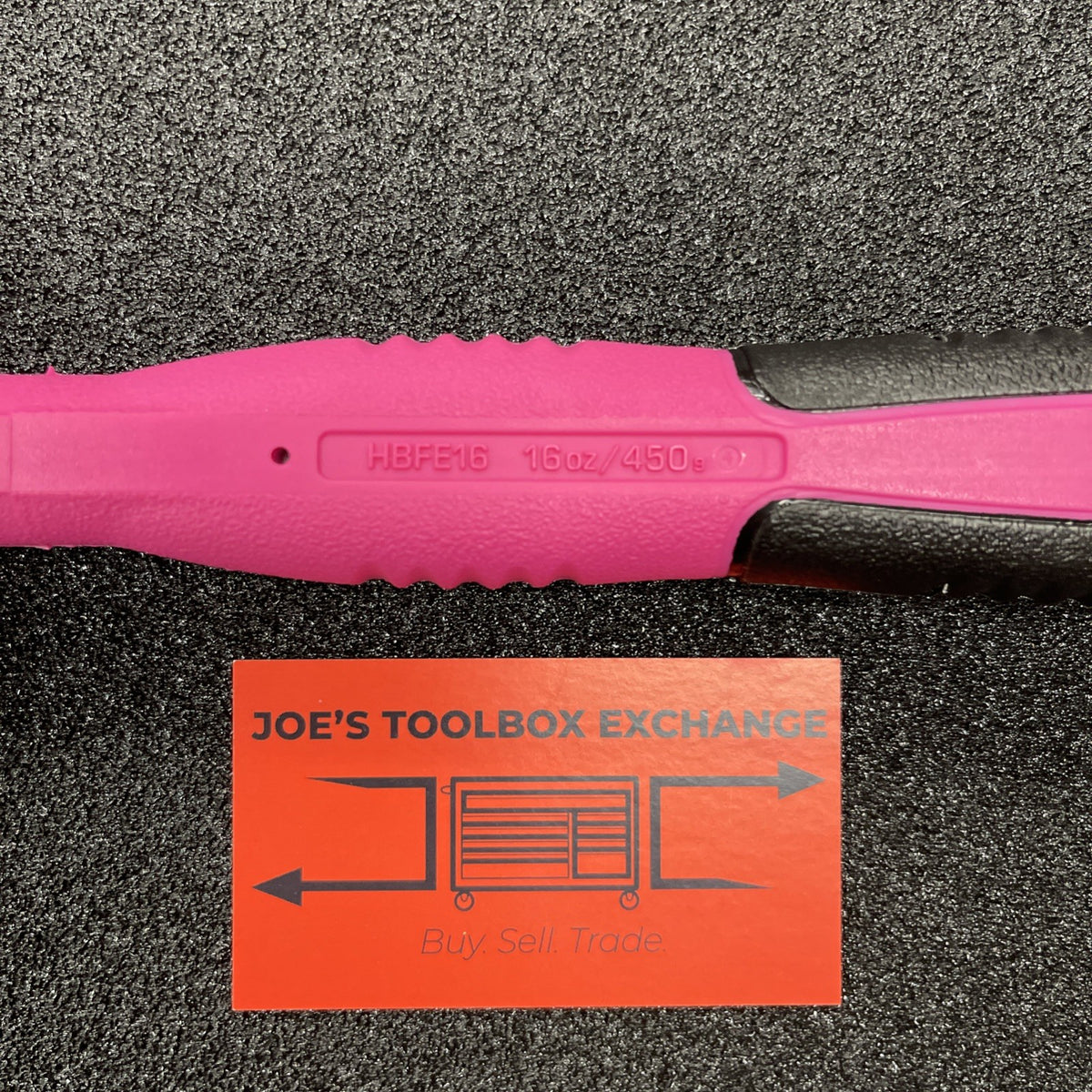 Snap-on Tools USA NEW ELECTRIC PINK 16 oz / 450g Dead Blow Hammer HBFE16