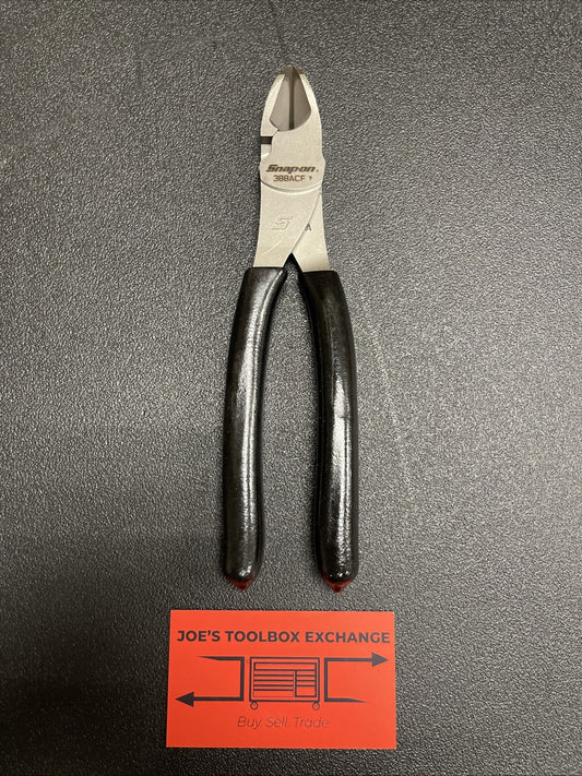 Snap-on Tools USA NEW BLACK 8" High-Leverage Diagonal Cutter Pliers 388ACFBK