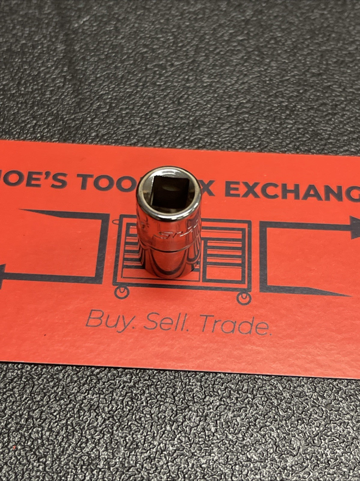 Snap-on Tools USA NEW 1/4" Drive 11/32" SAE 6 Point Shallow Chrome Socket TM11