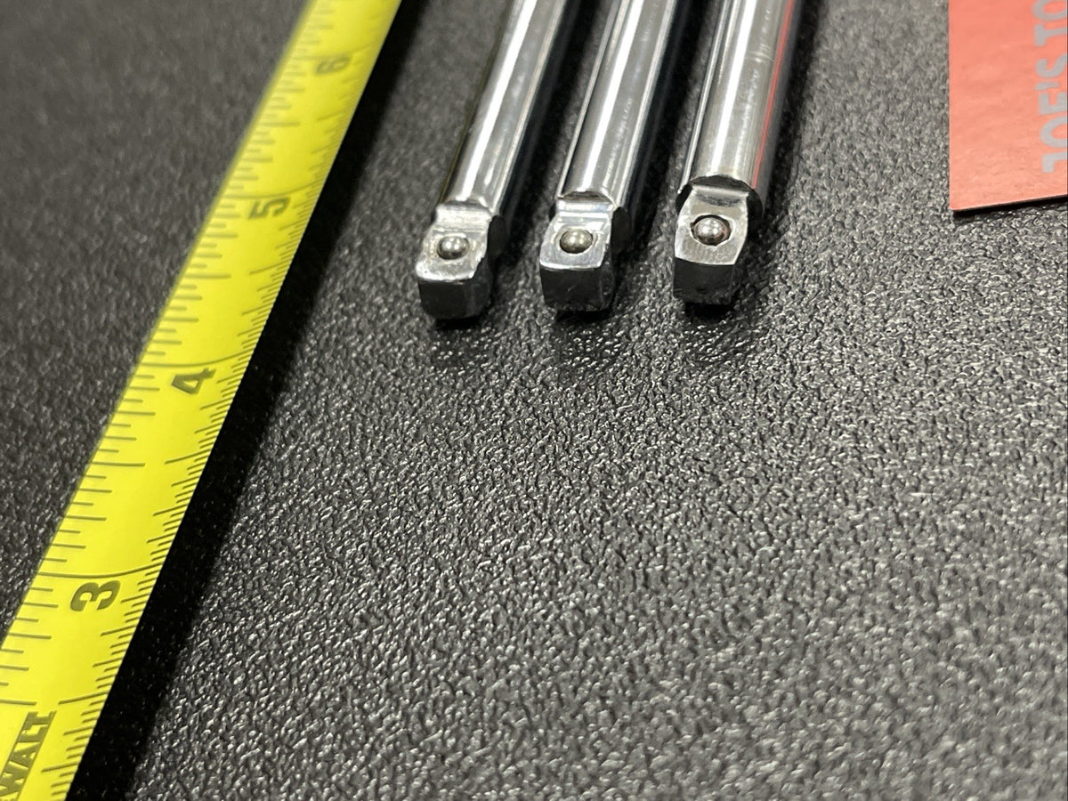 Mac Tools USA 4pc 1/4" Drive 4", 6", and  10” Wobble, Extension set
