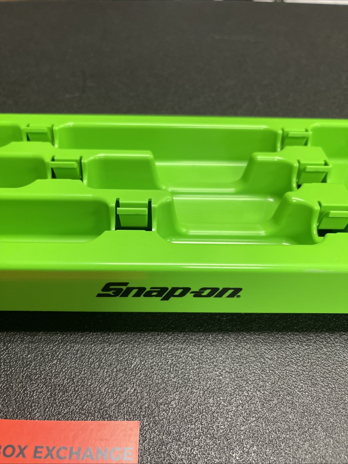 Snap-on Tools USA NEW GREEN 3/8" Drive Extension & Ratchet Organizer KAEXT38GN