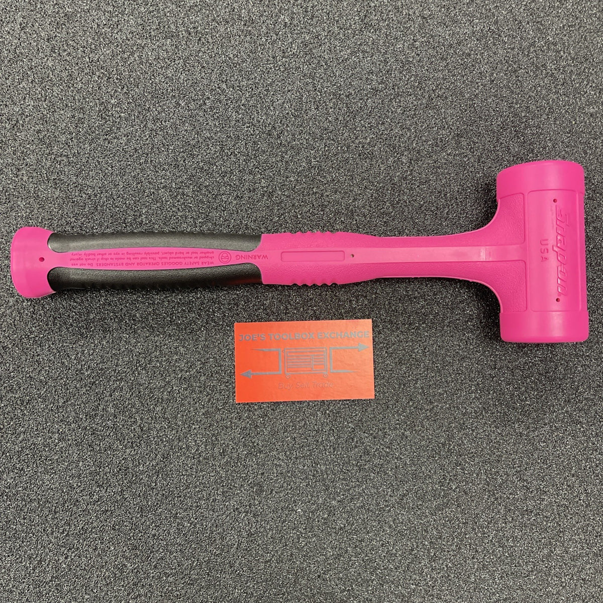 Snap-on Tools NEW ELECTRIC PINK 32oz / 900g Soft Face Dead Blow Hammer HBFE32EP