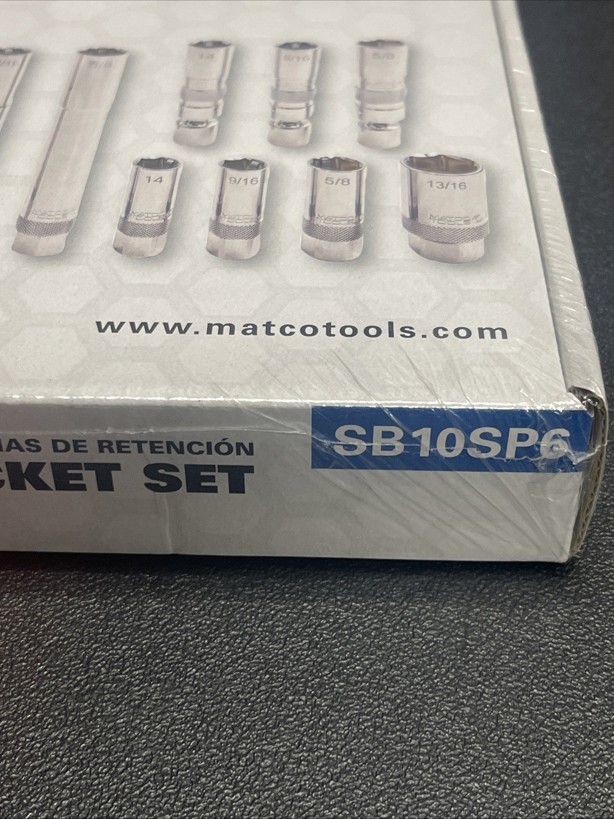 NEW Matco Tools 10pc Spark Plug Socket Set Metric And SAE SB10SP6