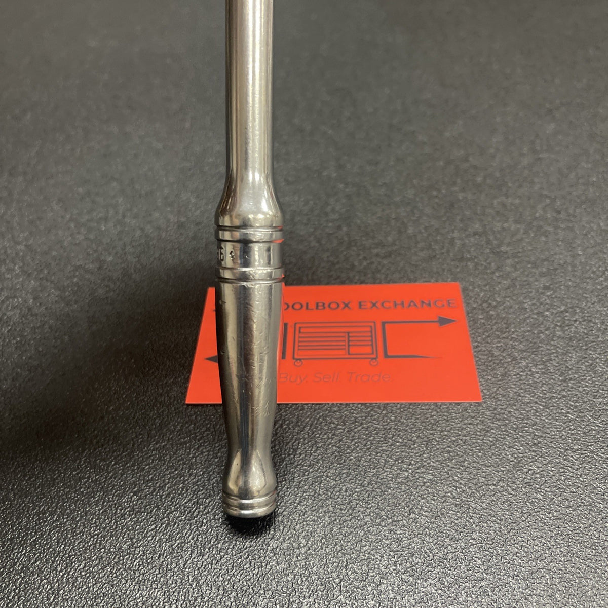 Snap-On F936 3/8" Drive Chrome Handle Fixed-Head Ratchet  USA