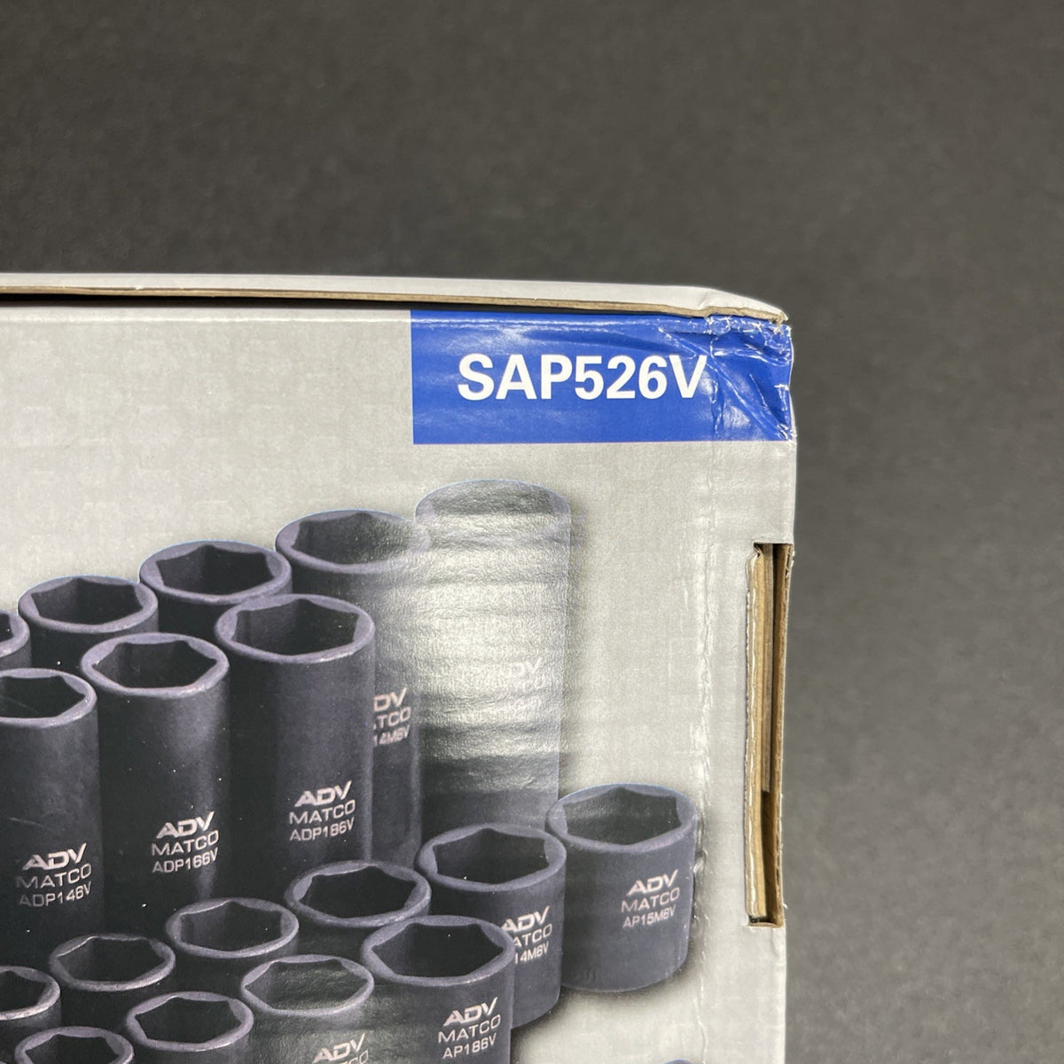 MATCO 52 PIECE 1/4 DRIVE ADV STANDARD AND DEEP SAE AND METRIC IMPACT SOCKET SET