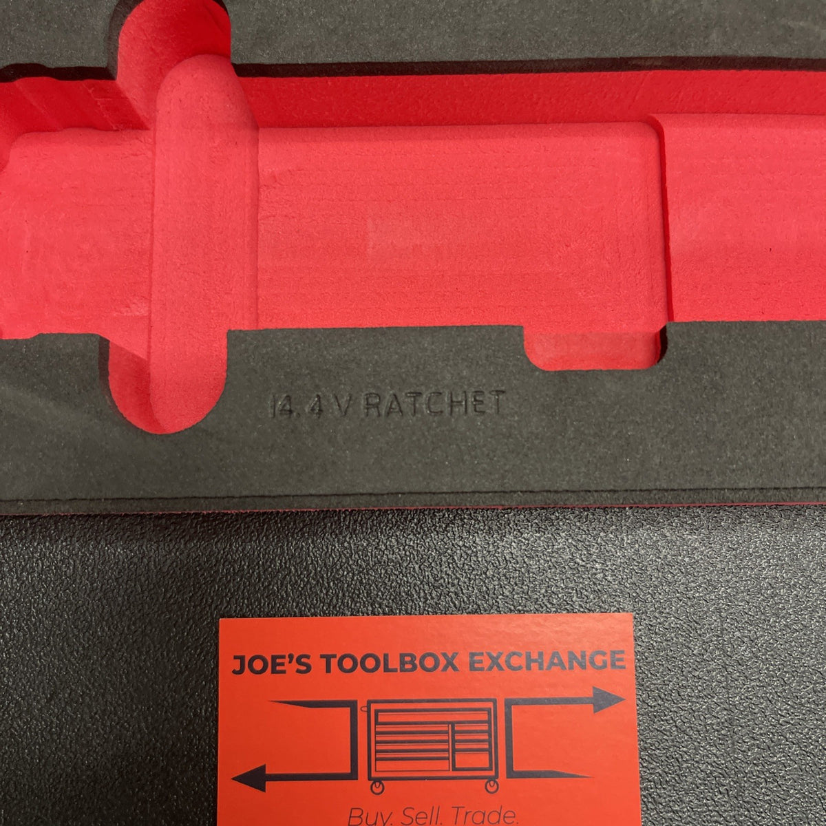 Snap-On Tools RED FOAM For CTR861 CTR862 14.4V Battery Ratchet FMCTR861B