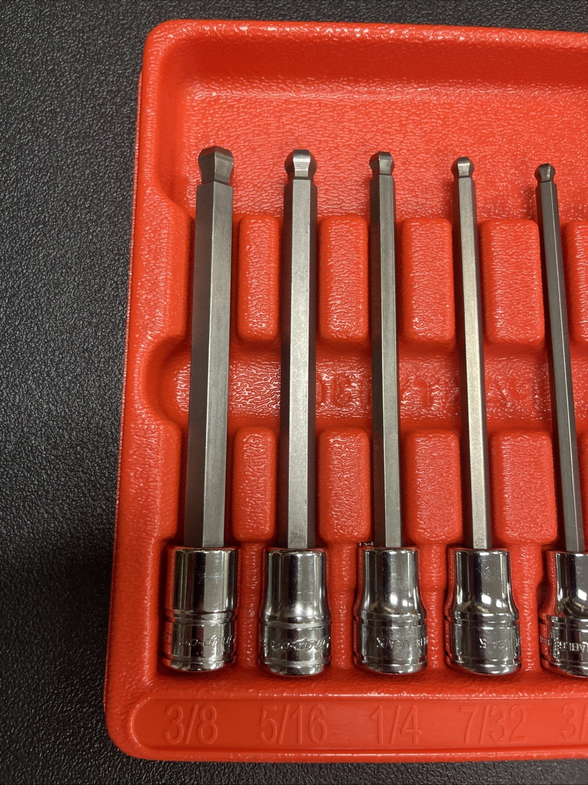 Snap-on™ 3/8" drive SAE 206EFABL Ball End Hex Socket Driver LONG Shank